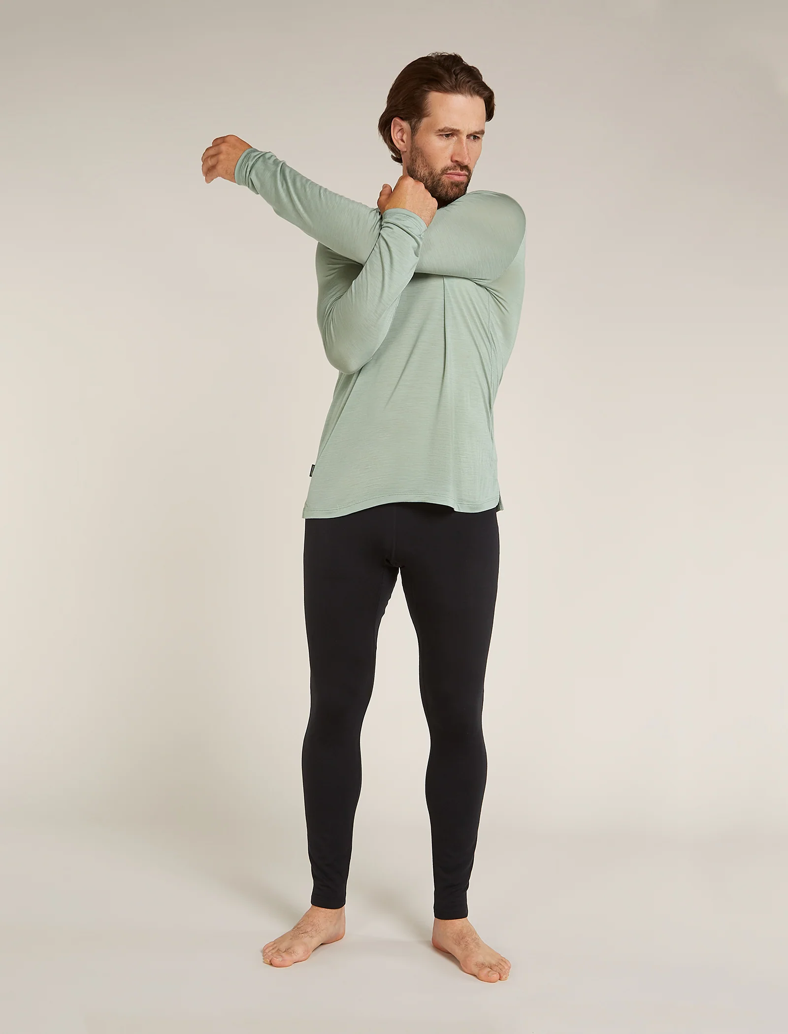 Men's Merino Blend 125 Cool-Lite⢠Sphere Long Sleeve T-Shirt - Image 3