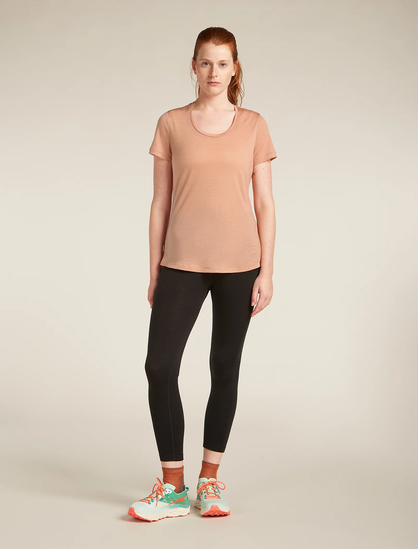 Women's Merino Blend 125 Cool-Lite™ Sphere Short Sleeve Scoop T-Shirt - Image 3