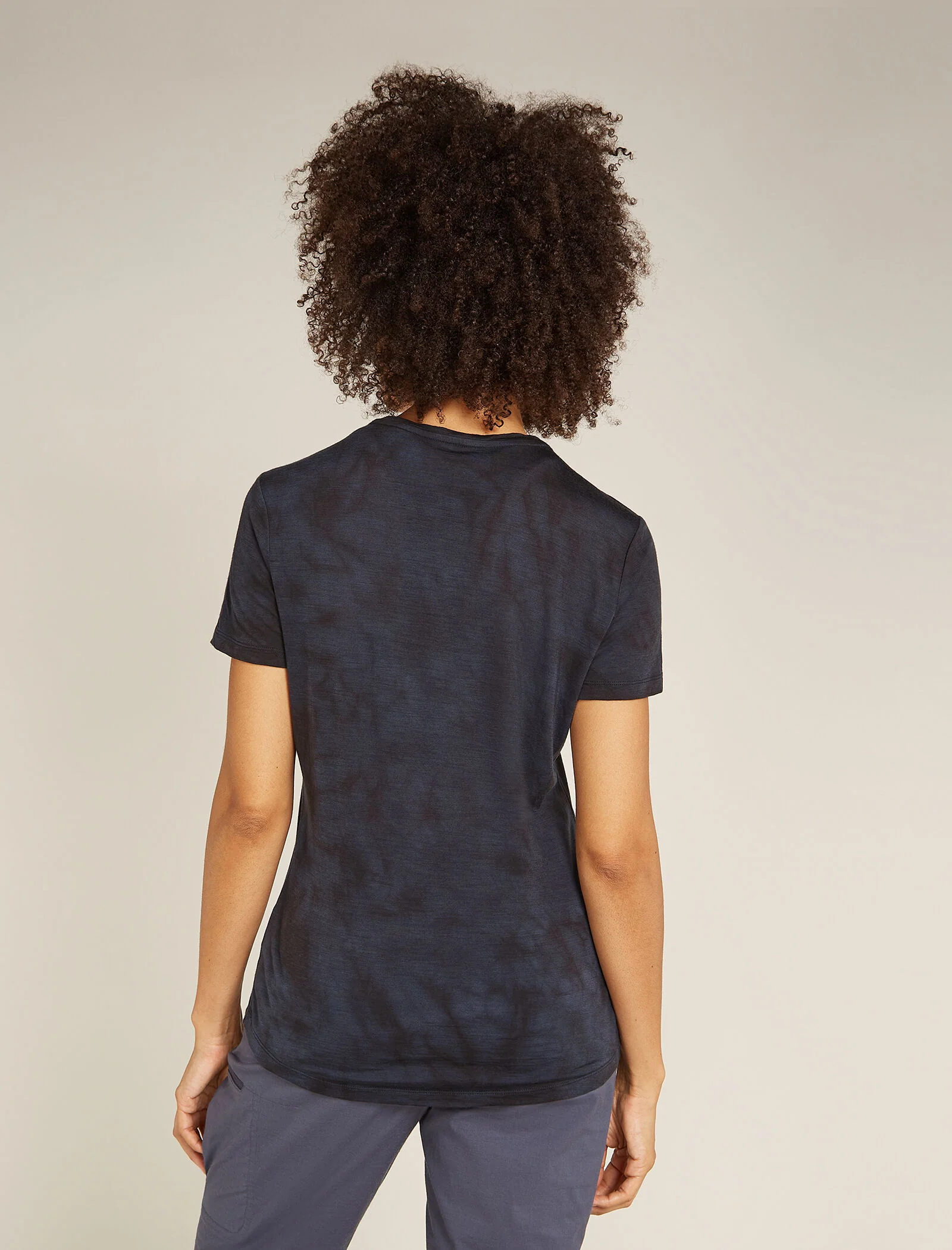 Women's Merino Blend 125 Cool-Lite™ Sphere Short Sleeve T-Shirt Cloud Dye - Image 2