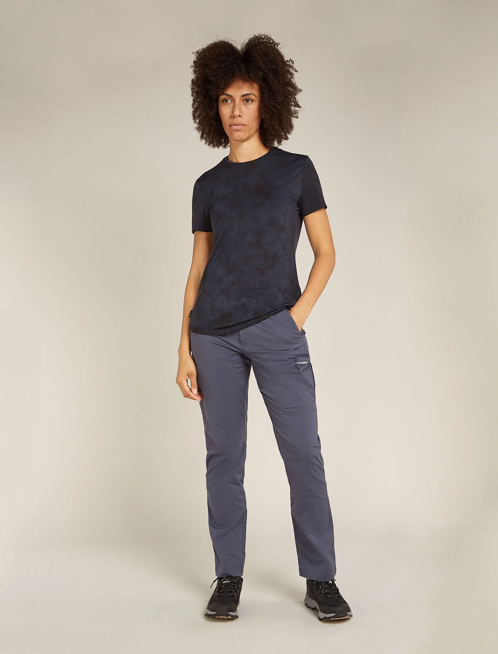 Women's Merino Blend 125 Cool-Lite™ Sphere Short Sleeve T-Shirt Cloud Dye - Image 3