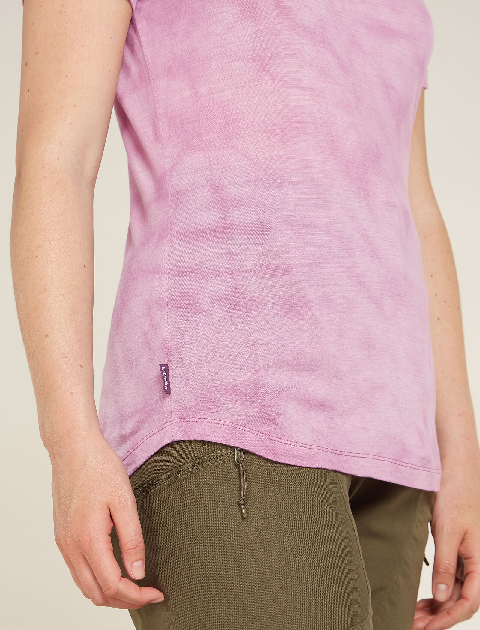 Women's Merino Blend 125 Cool-Lite⢠Sphere Short Sleeve T-Shirt Cloud Dye - Image 6