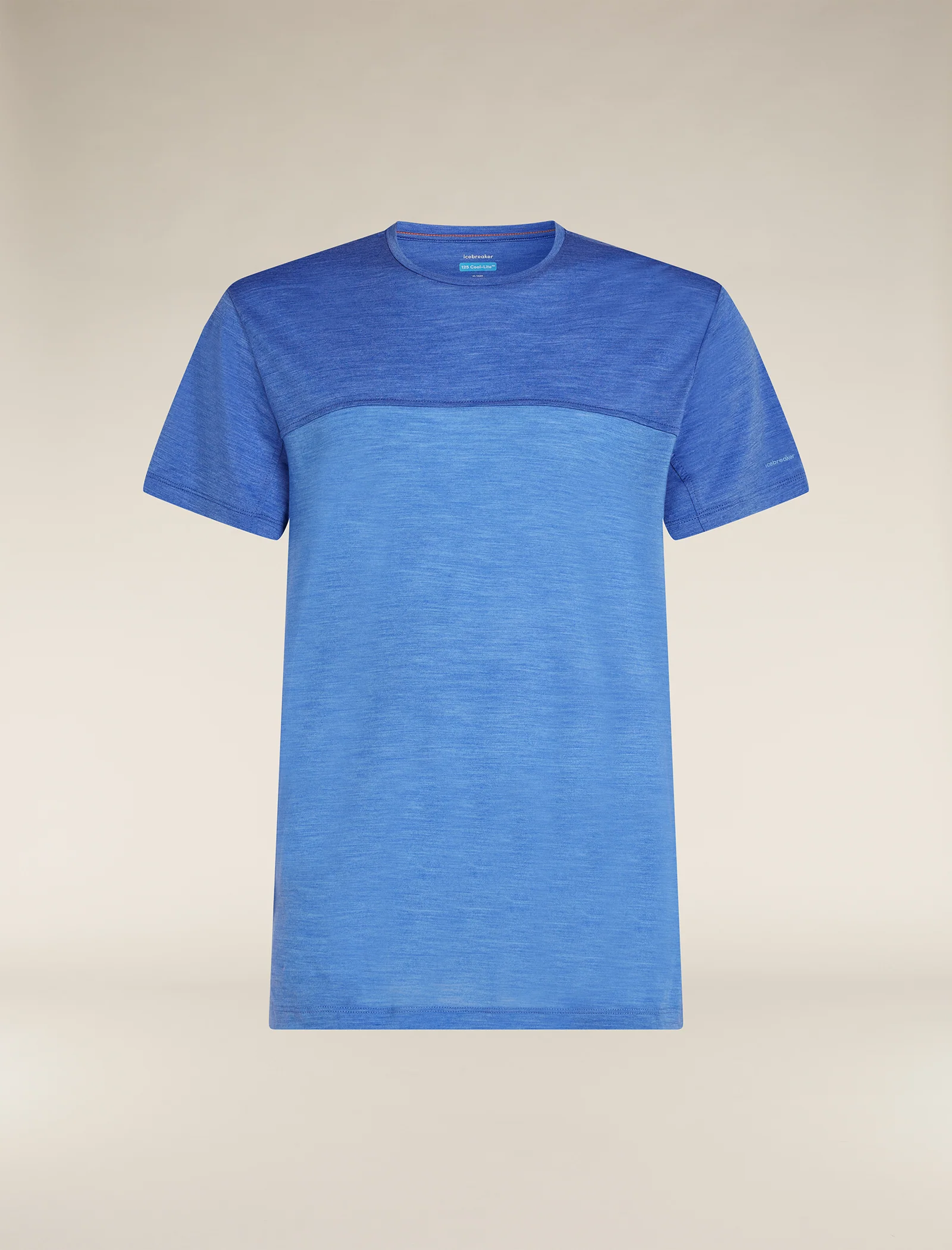 Men's Merino Blend 125 Cool-Lite™ Sphere Short Sleeve T-Shirt Colour Block - Image 7