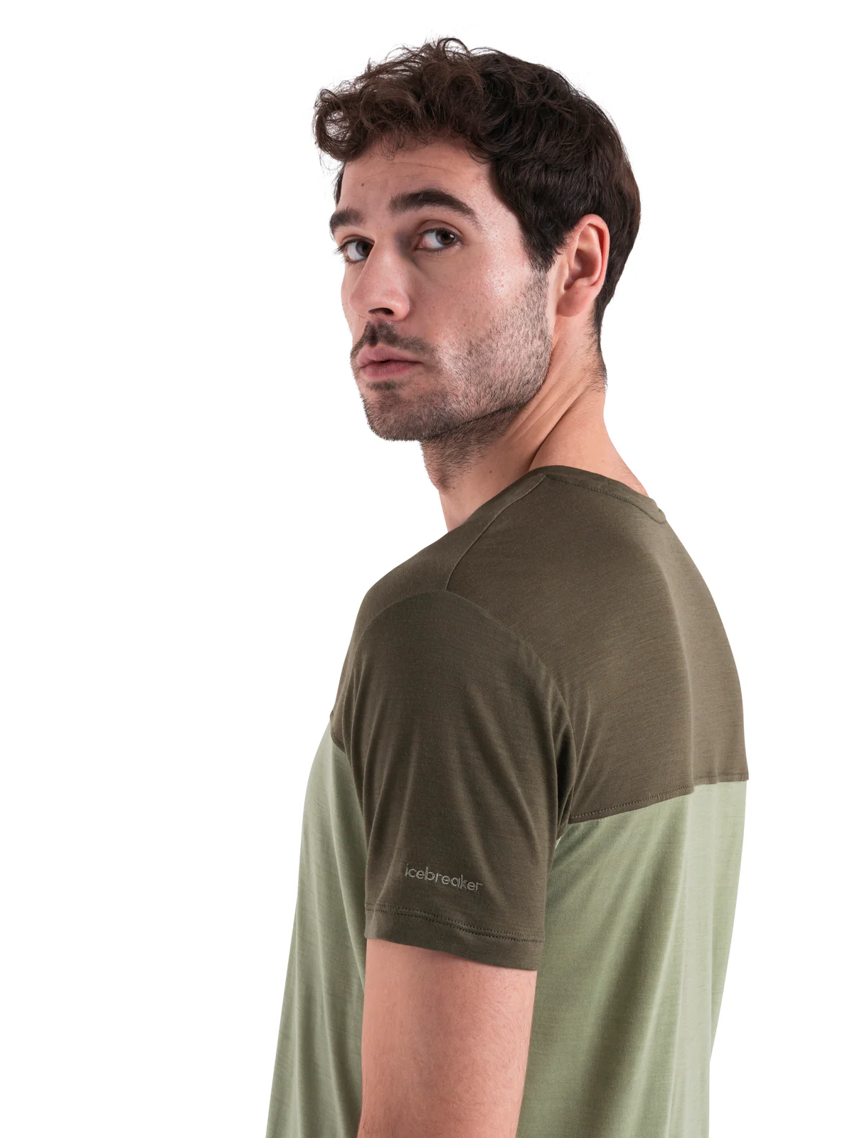 Men's Merino Blend 125 Cool-Lite™ Sphere Short Sleeve T-Shirt Colour Block - Image 6