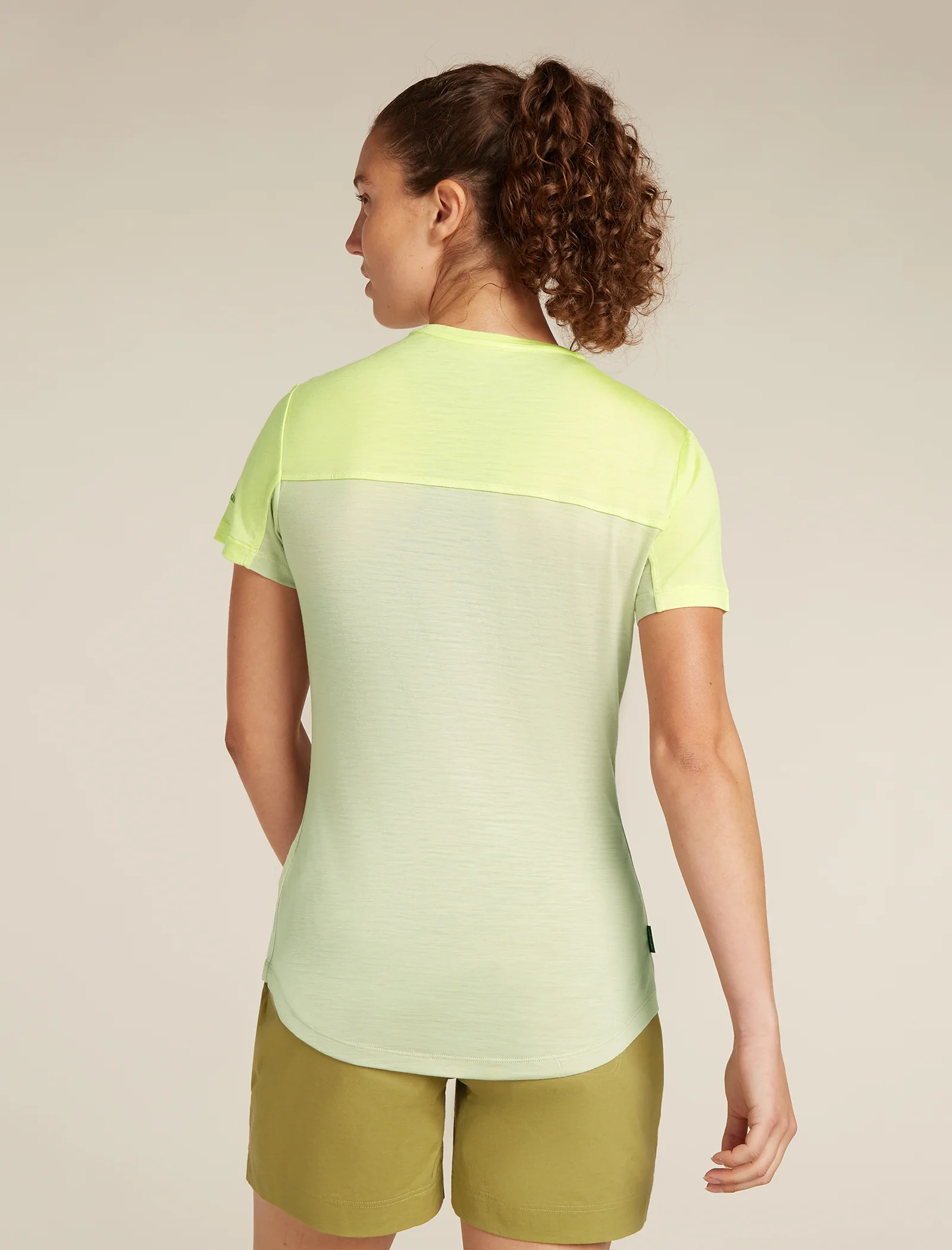 Women's Merino Blend 125 Cool-Lite™ Sphere Short Sleeve T-Shirt Colour Block - Image 2