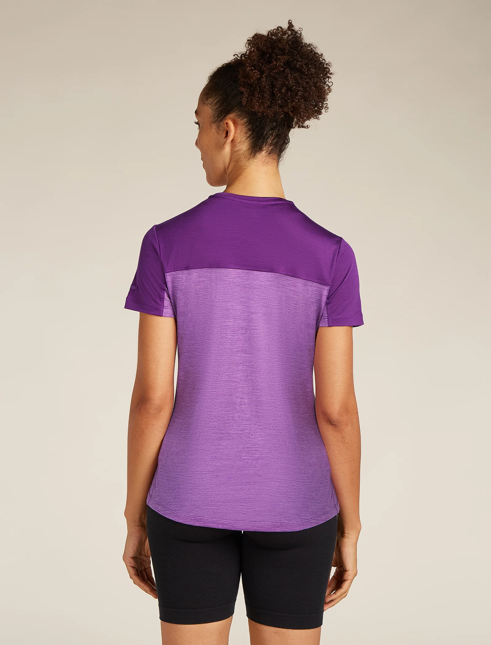 Women's Merino Blend 125 Cool-Lite™ Sphere Short Sleeve T-Shirt Colour Block - Image 2