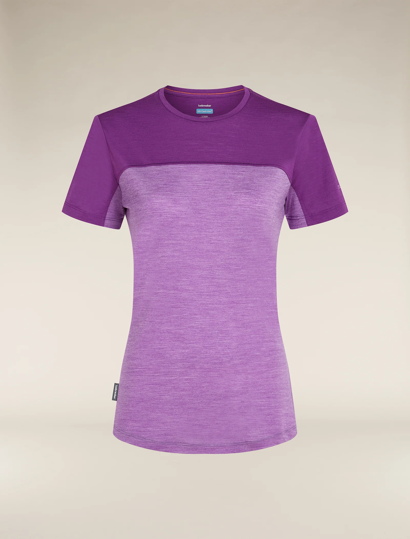 Women's Merino Blend 125 Cool-Lite™ Sphere Short Sleeve T-Shirt Colour Block - Image 6