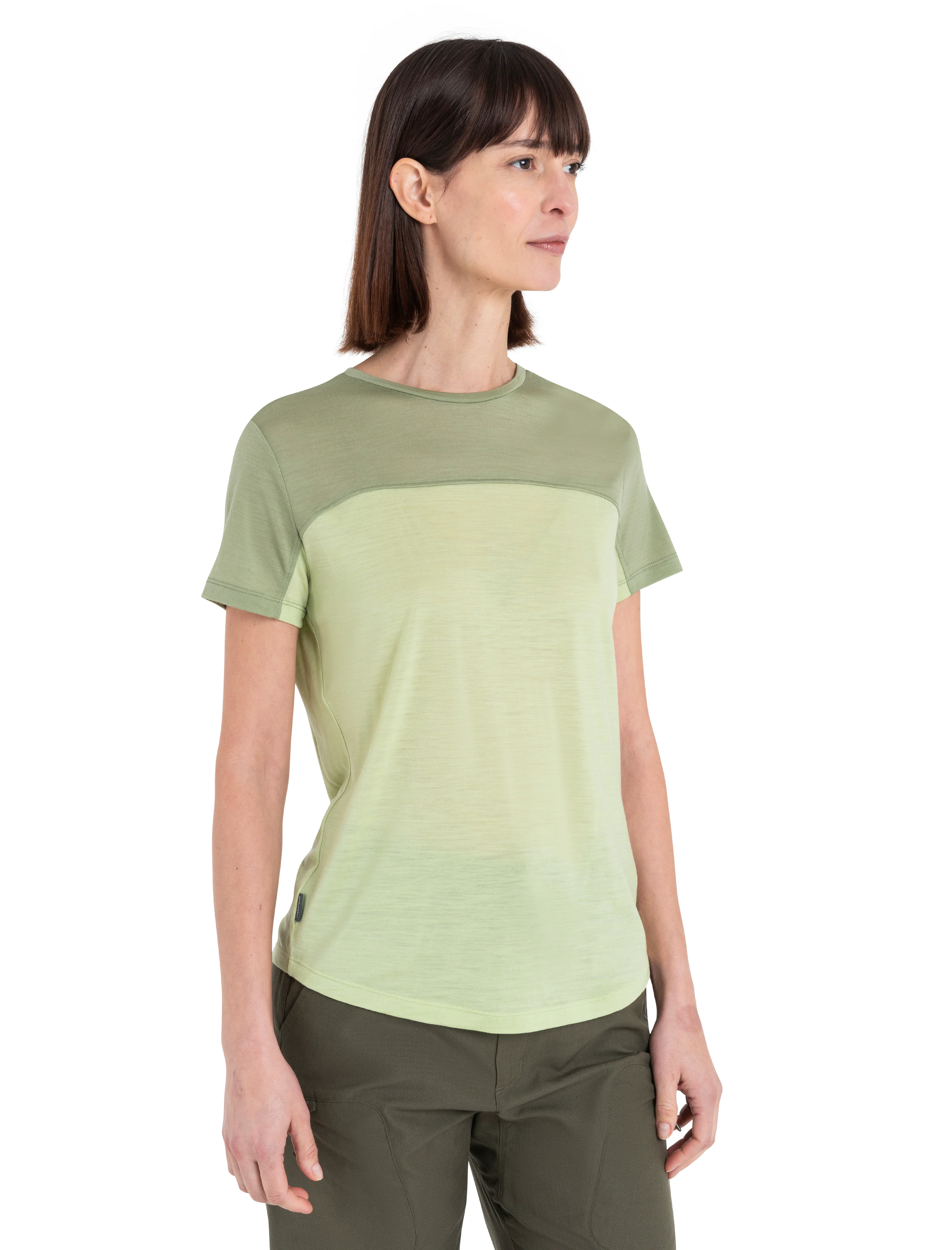 Women's Merino Blend 125 Cool-Lite™ Sphere Short Sleeve T-Shirt Colour Block