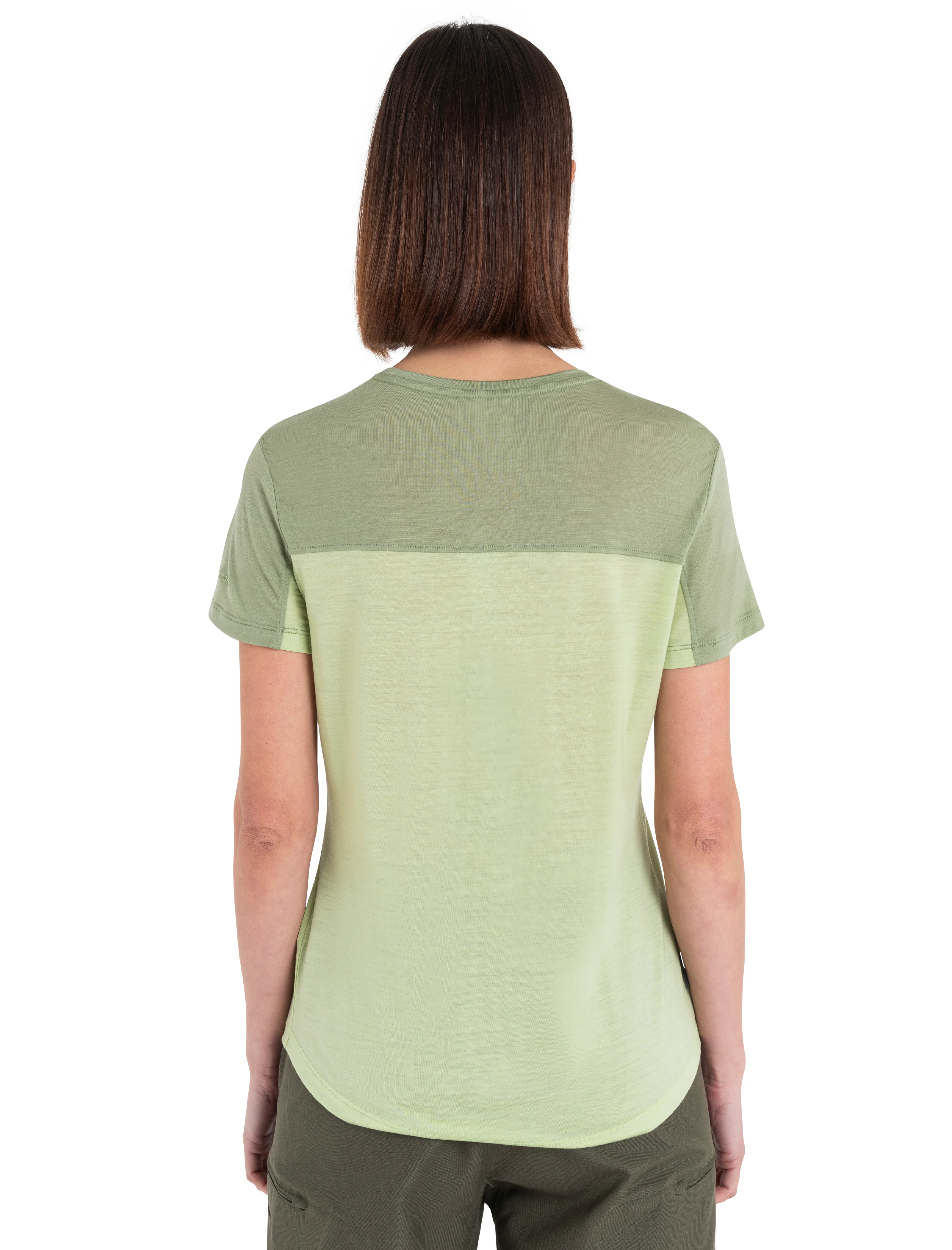 Women's Merino Blend 125 Cool-Lite™ Sphere Short Sleeve T-Shirt Colour Block - Image 2