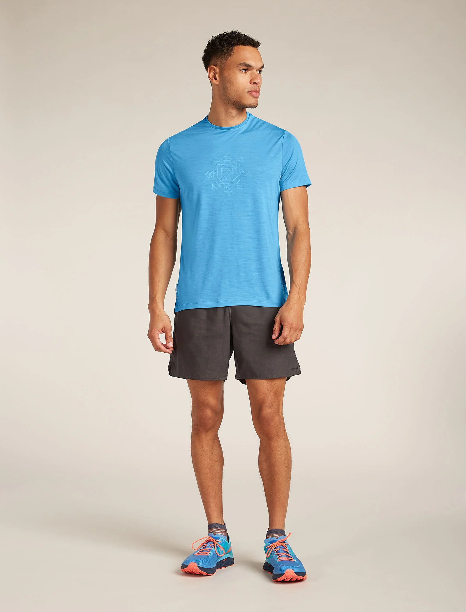 Men's Merino Blend 125 Cool-Lite™ Sphere Short Sleeve T-Shirt Fusion - Image 3