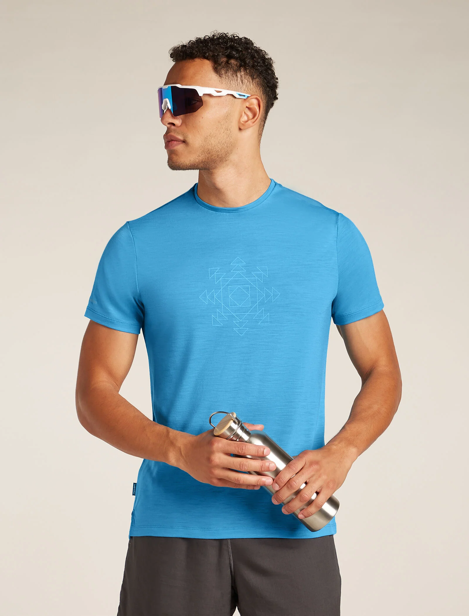 Men's Merino Blend 125 Cool-Lite™ Sphere Short Sleeve T-Shirt Fusion - Image 4