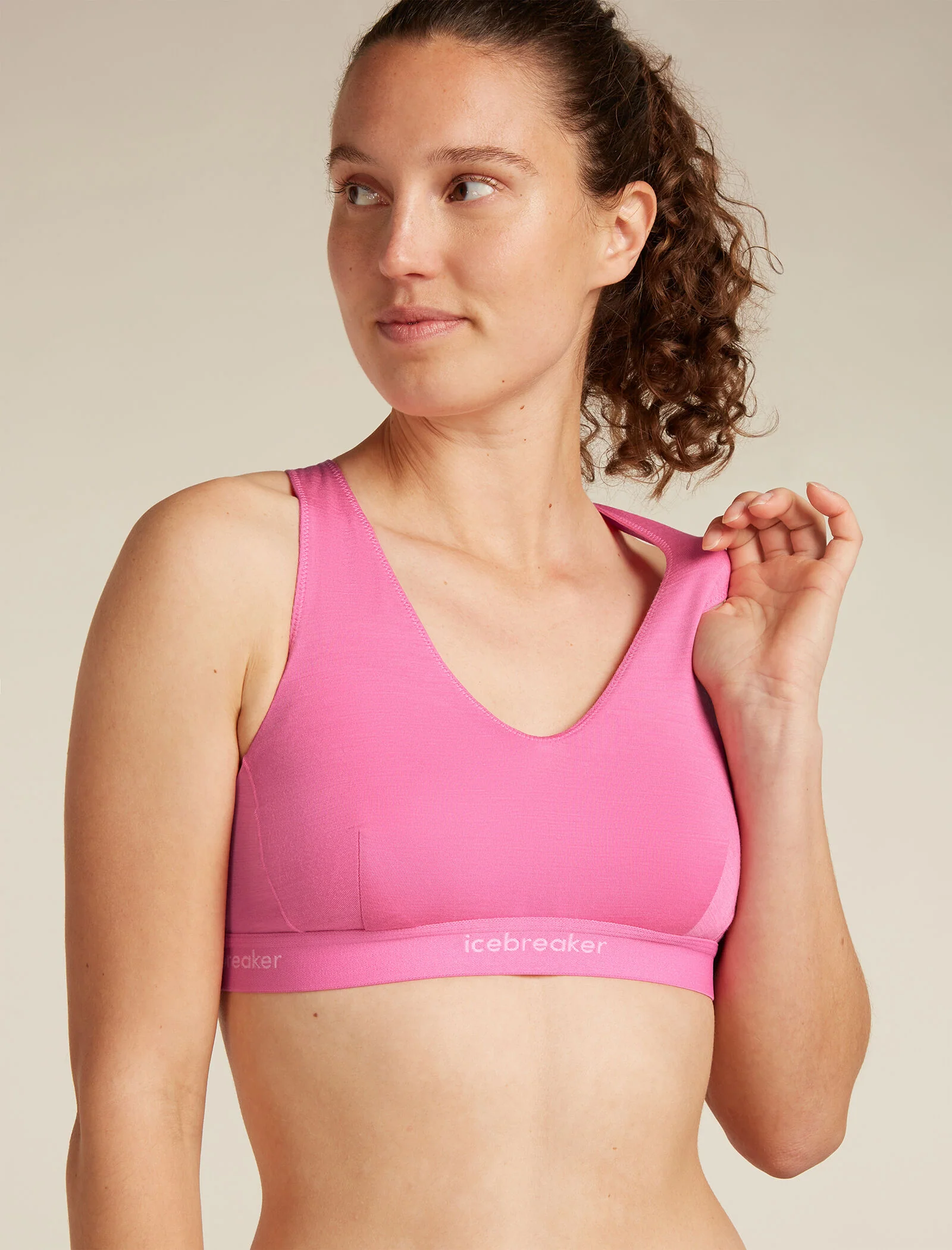 Women's Merino Blend 125 Cool-Lite™ Sprite Racerback Bra - Image 6