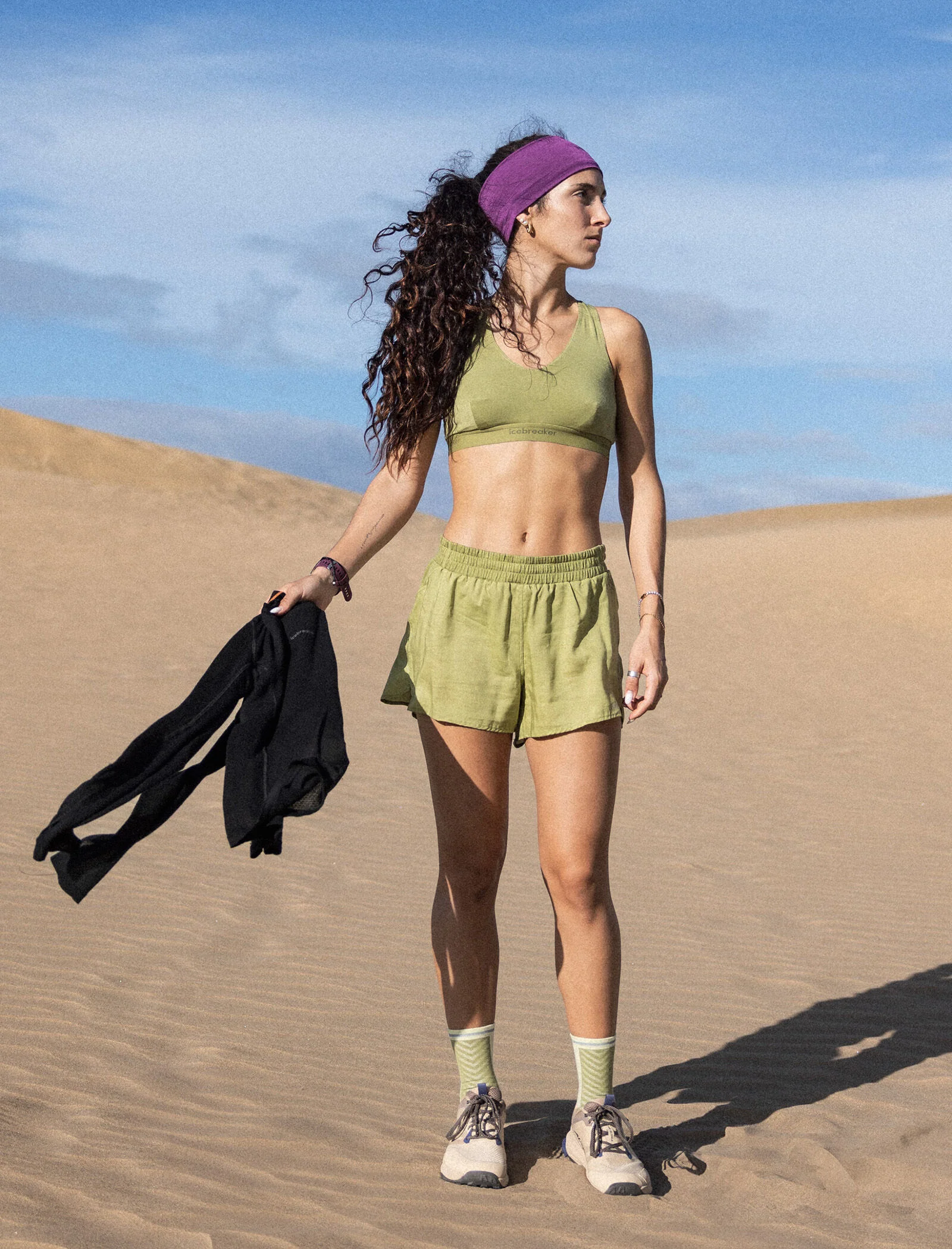 Women's Merino Blend 125 Cool-Lite™ Sprite Racerback Bra - Image 6
