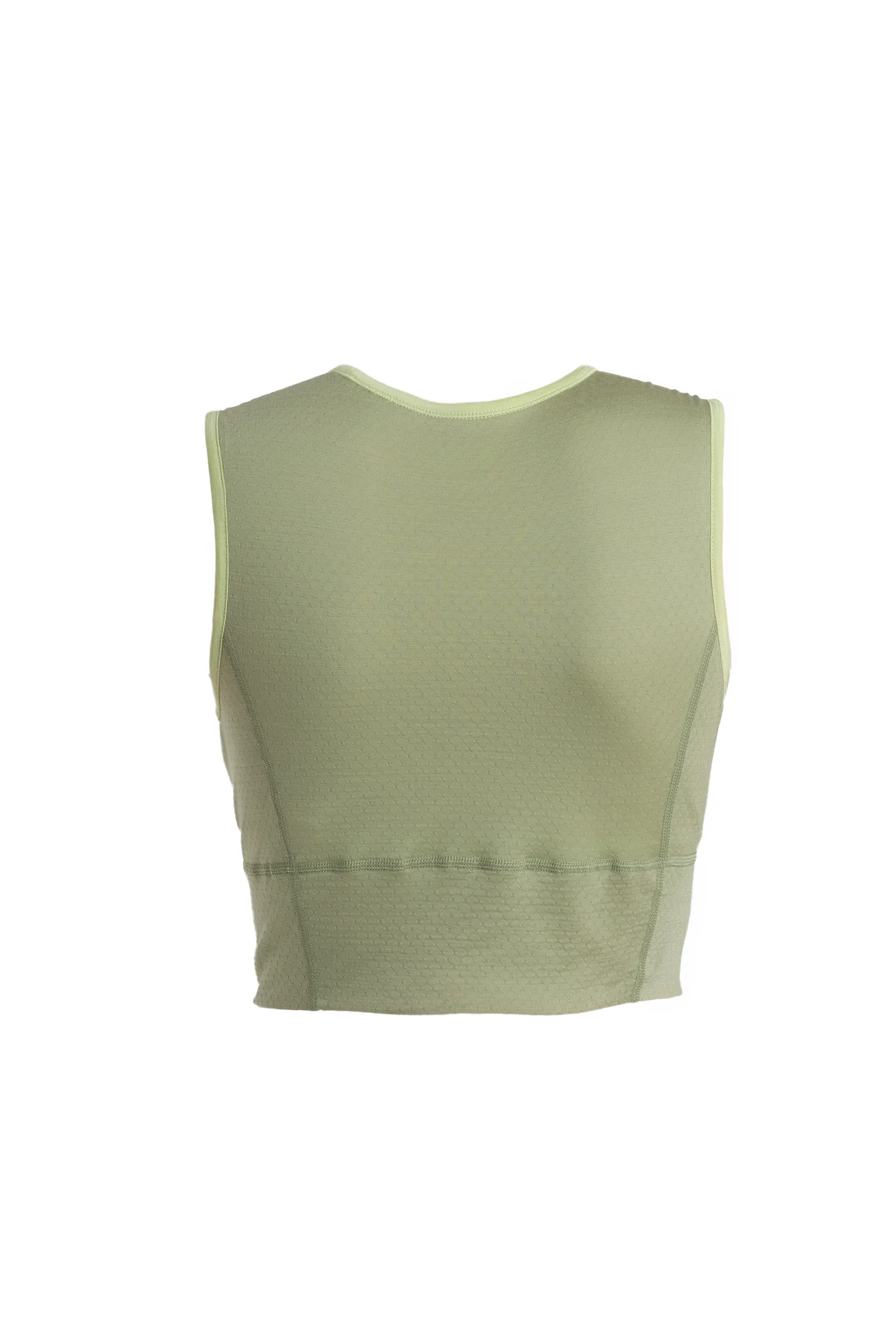 Women's Merino Blend 125 ZoneKnit™ Energy Wind Cropped Bra-Tank - Image 10
