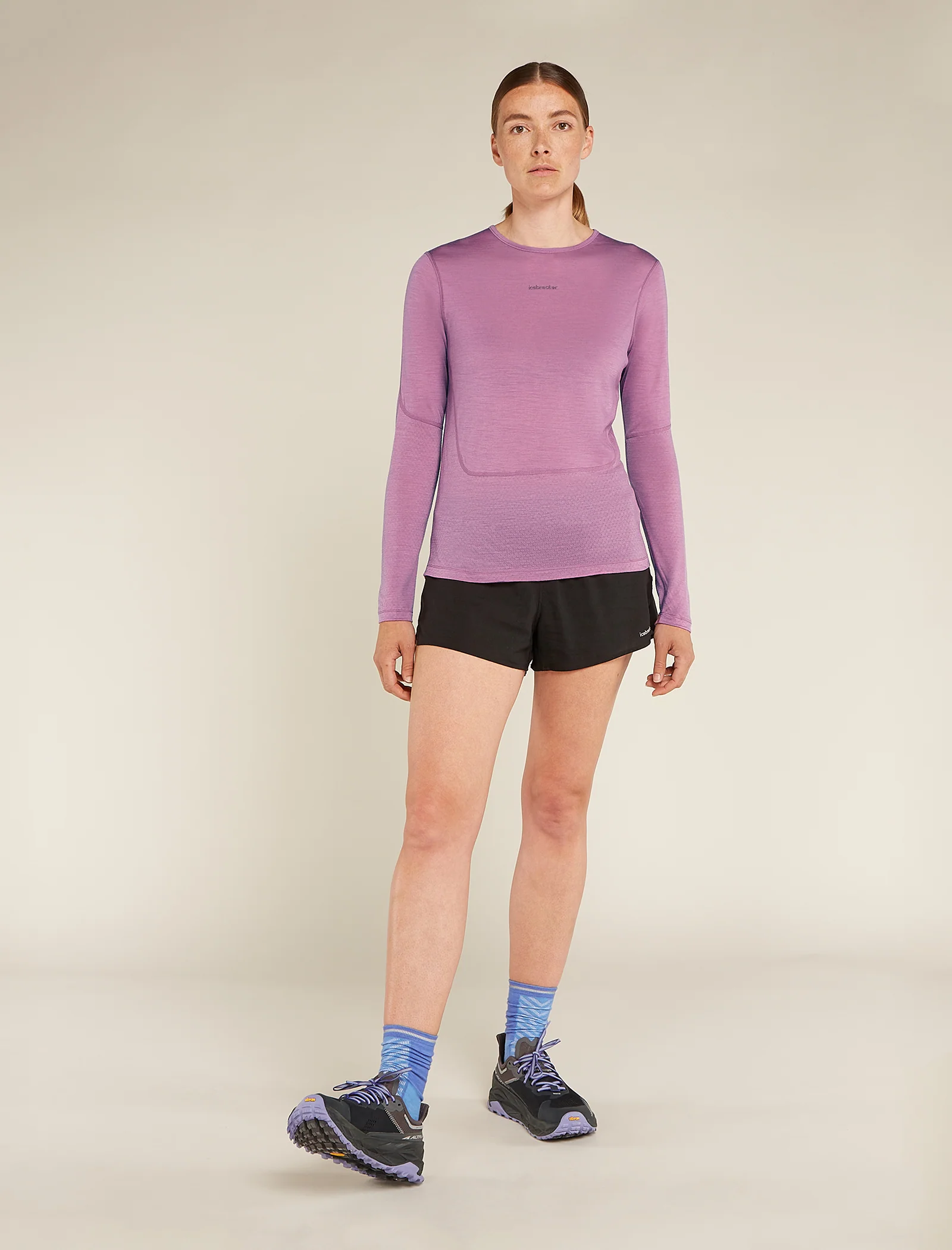 Women's Merino Blend 125 ZoneKnit™ Energy Wind Long Sleeve T-Shirt - Image 3