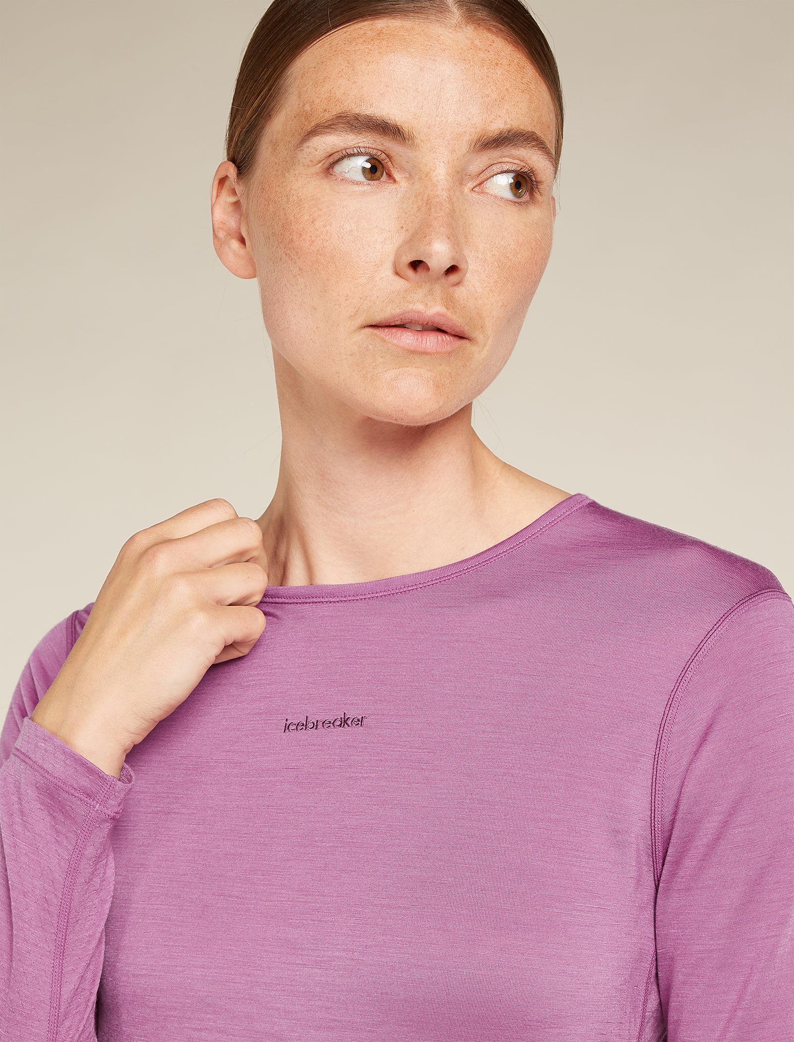 Women's Merino Blend 125 ZoneKnit™ Energy Wind Long Sleeve T-Shirt - Image 5