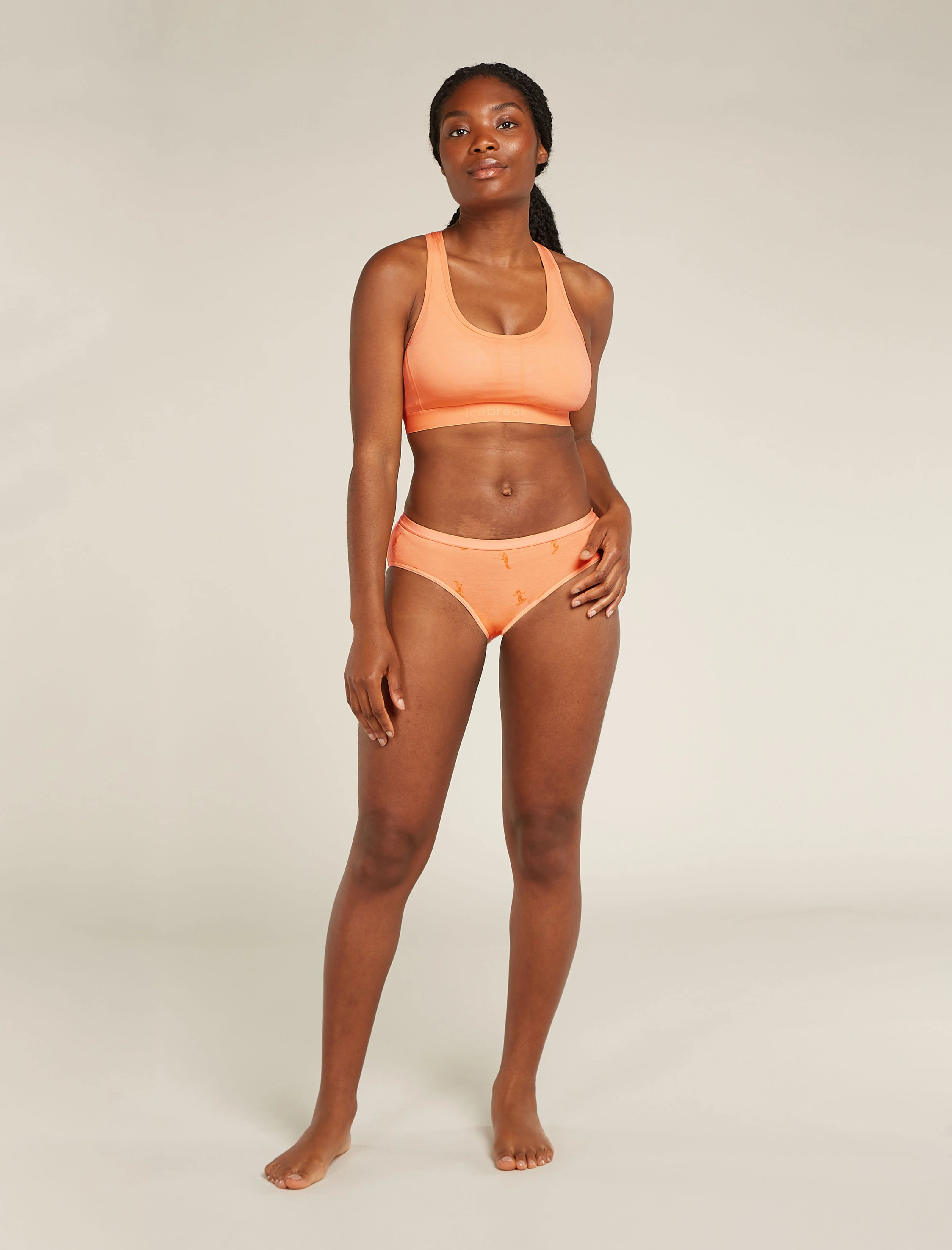 Women's Merino Blend 125 ZoneKnit⢠Racerback Bra - Image 3