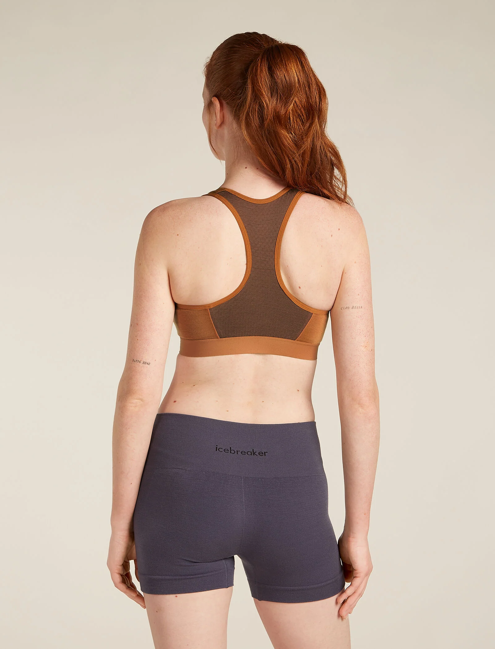 Women's Merino Blend 125 ZoneKnit⢠Racerback Bra - Image 2