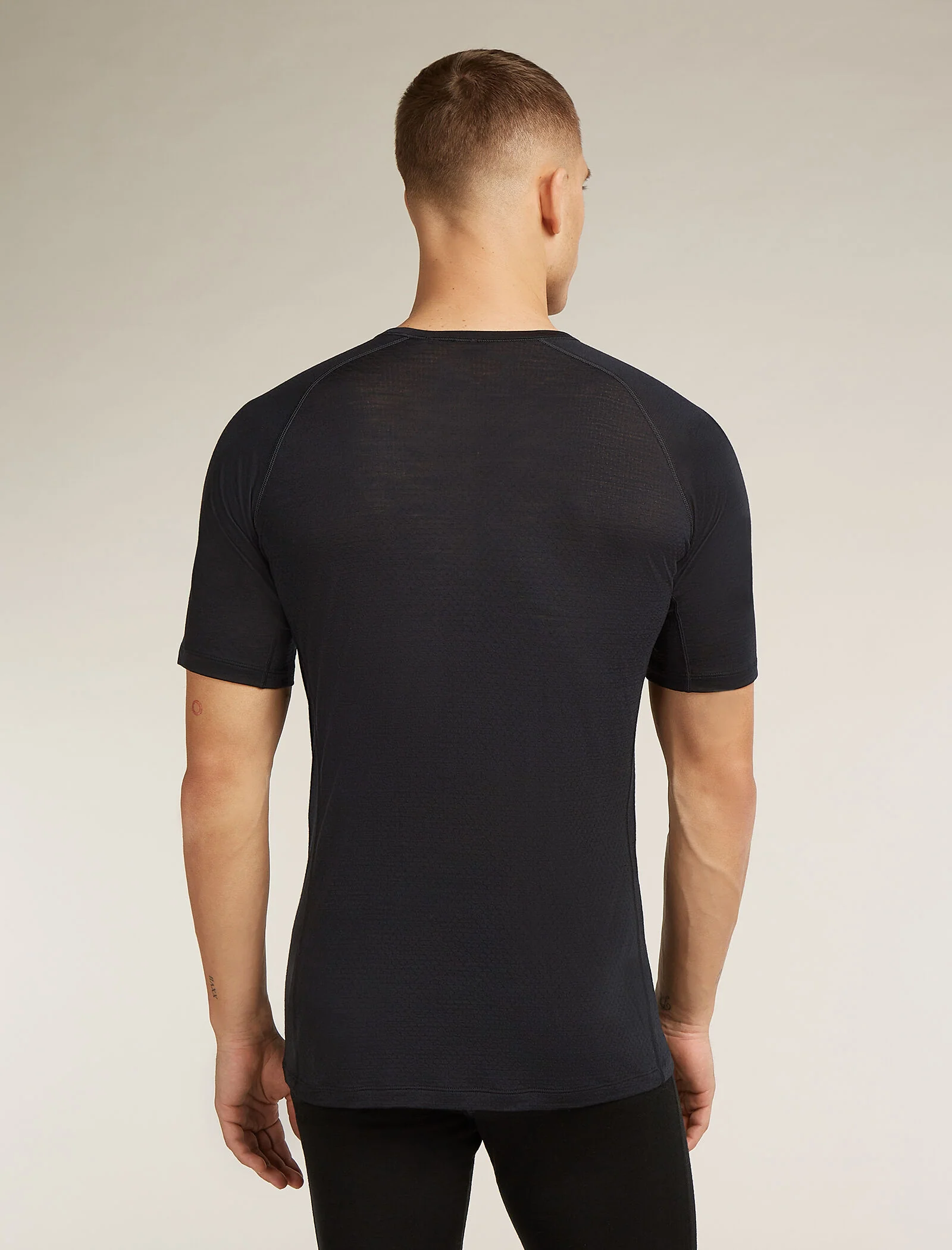 Men's Merino Blend 125 ZoneKnit™ Short Sleeve Crew Thermal Top - Image 2