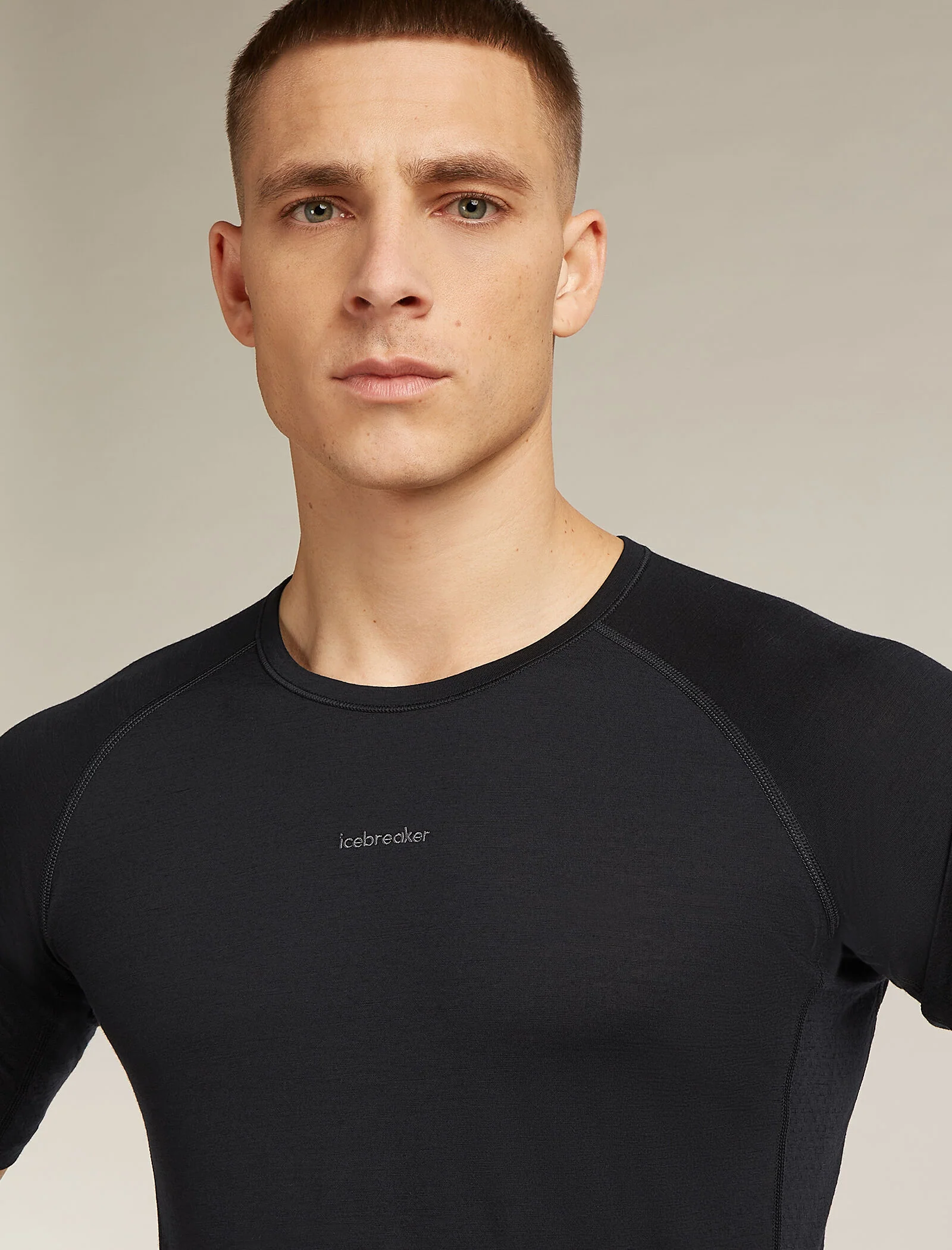 Men's Merino Blend 125 ZoneKnit™ Short Sleeve Crew Thermal Top - Image 5