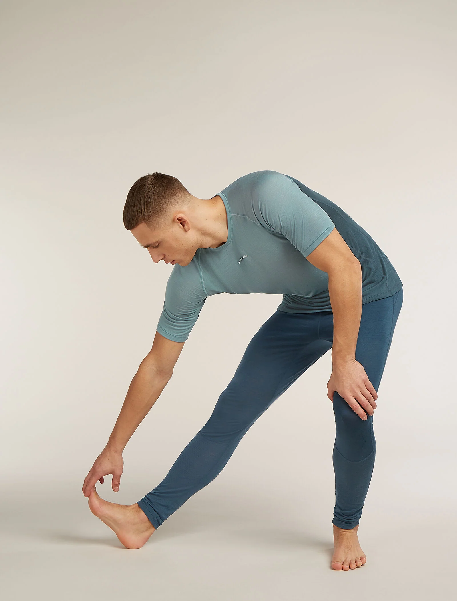 Men's Merino Blend 125 ZoneKnit™ Short Sleeve Crew Thermal Top - Image 3