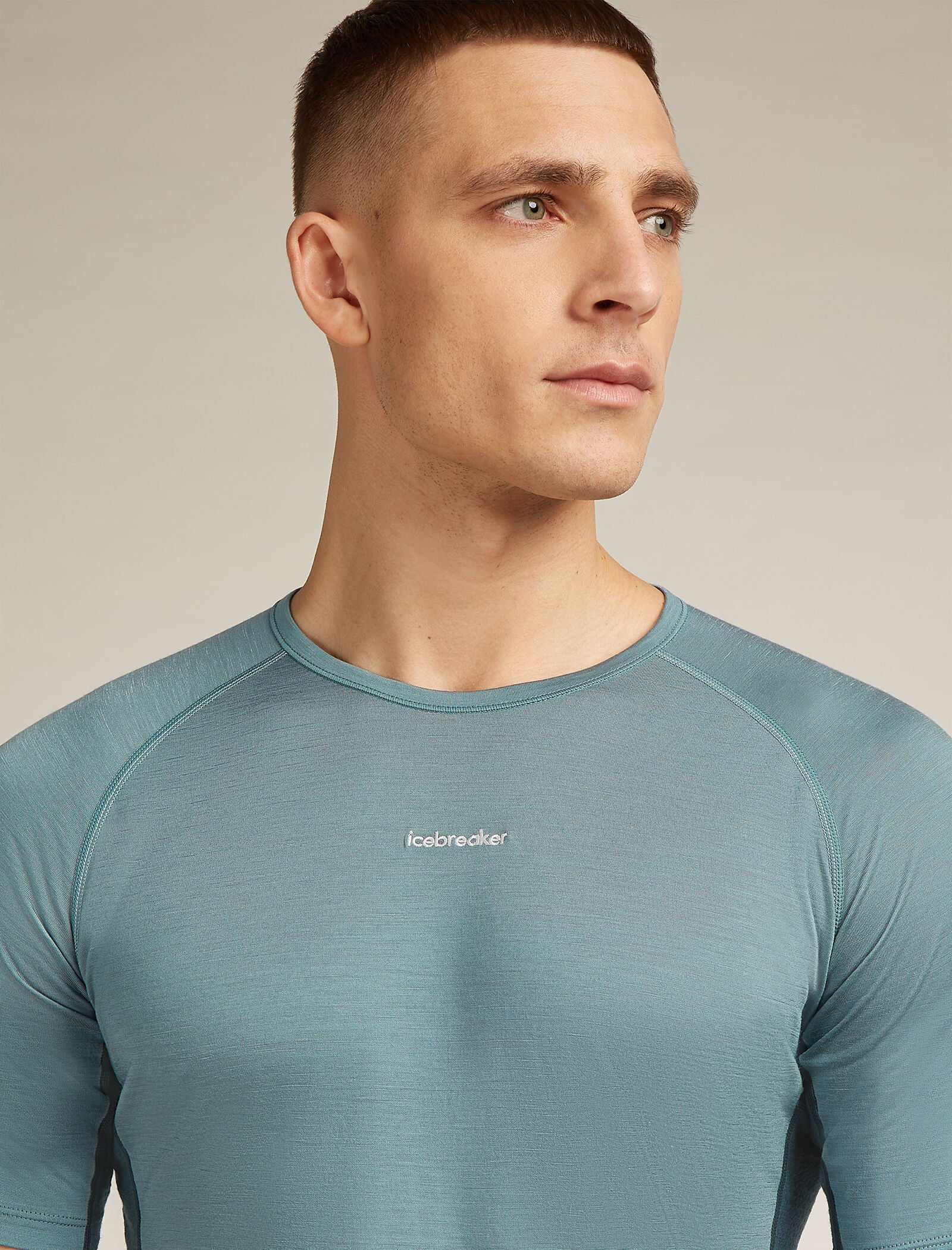 Men's Merino Blend 125 ZoneKnit™ Short Sleeve Crew Thermal Top - Image 5