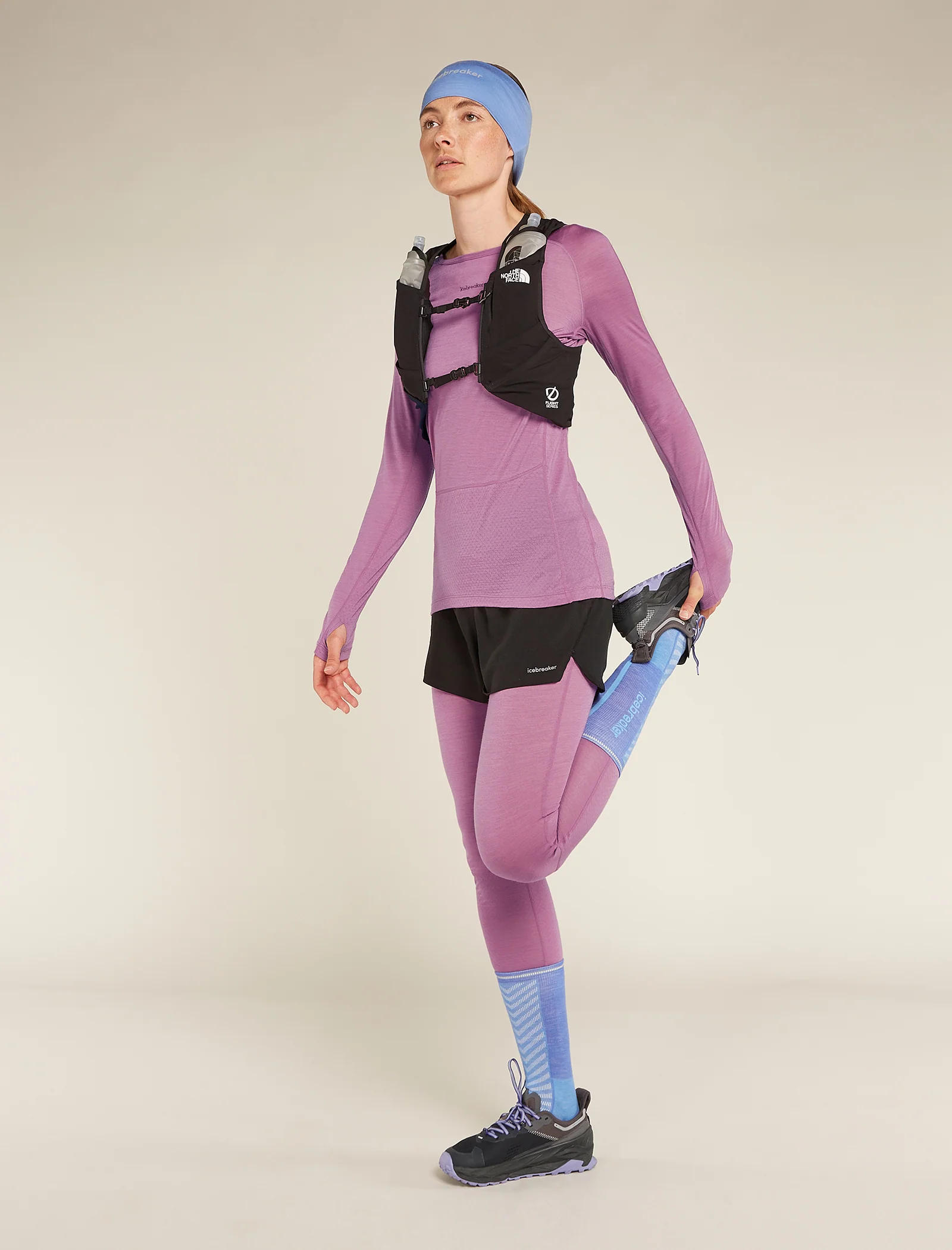 Women's Merino Blend 125 ZoneKnit™ Thermal Leggings - Image 4