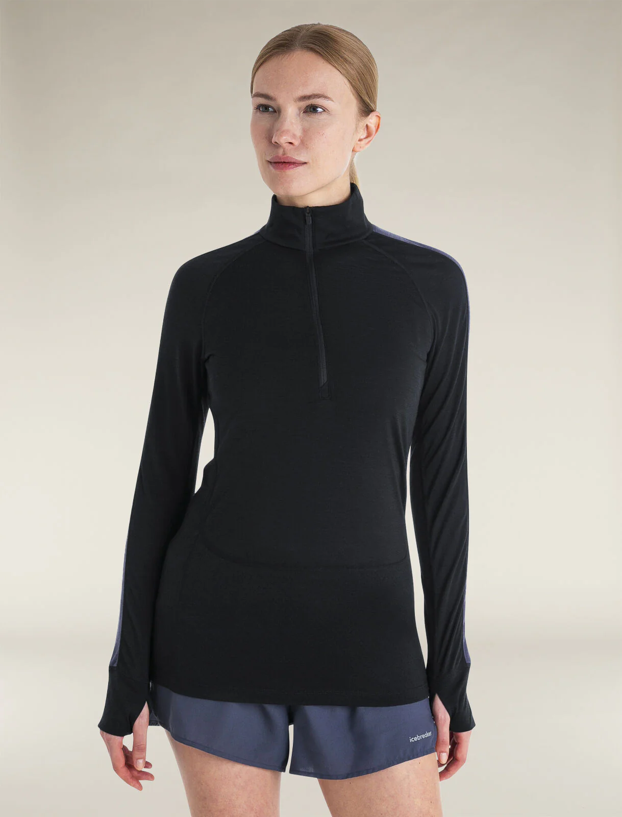 Women's Merino Blend 125 ZoneKnit⢠Long Sleeve Half Zip Thermal Top