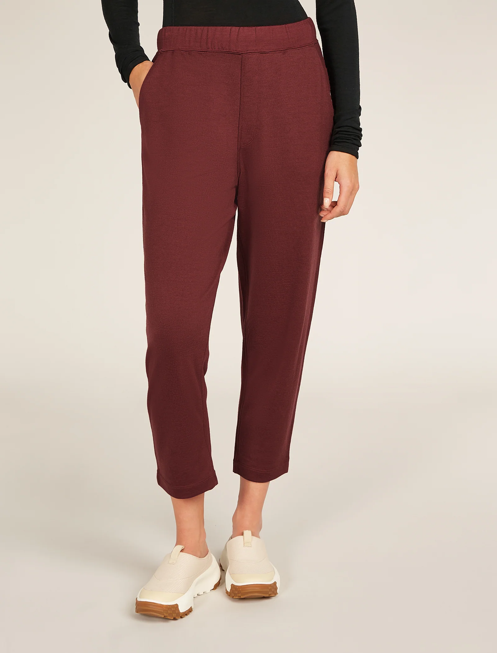 Women's Merino Blend 200 Crush Ankle Pants