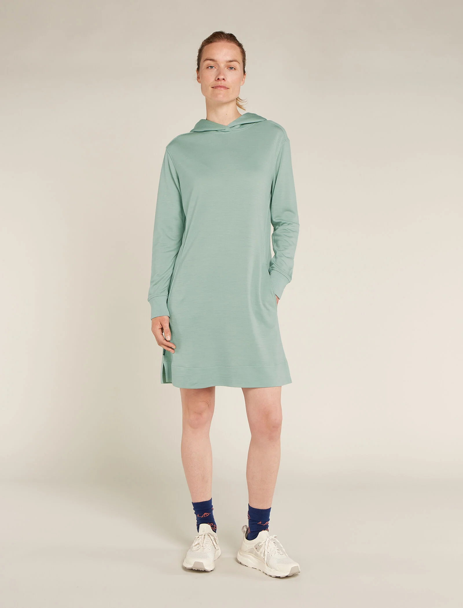 Women's Merino Blend 200 Crush Long Sleeve Dress