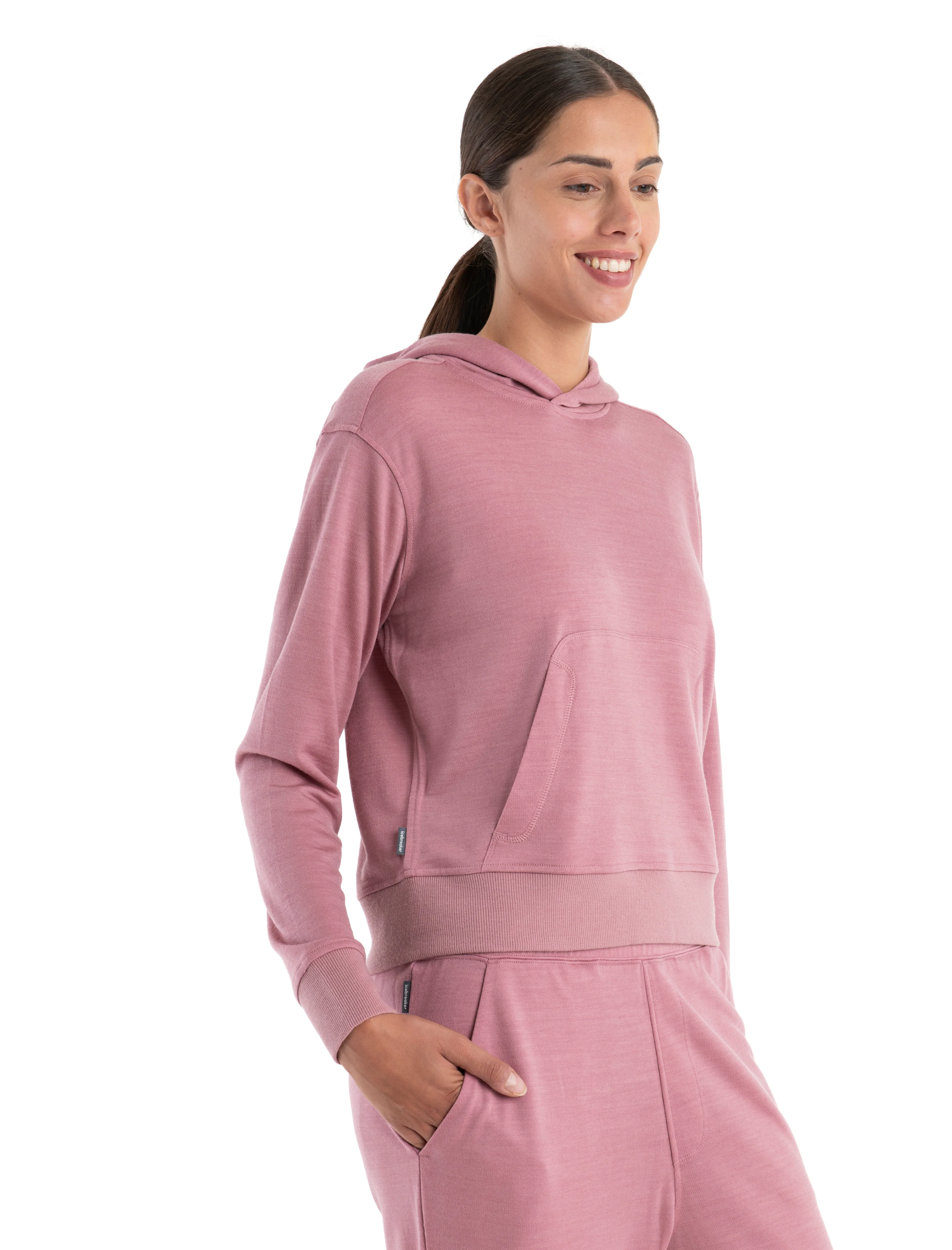 Women's Merino Blend 200 Crush Long Sleeve Hoodie - Image 4
