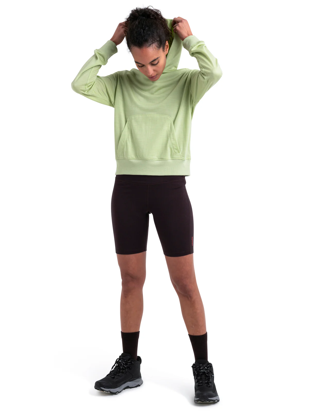 Women's Merino Blend 200 Crush Long Sleeve Hoodie - Image 6