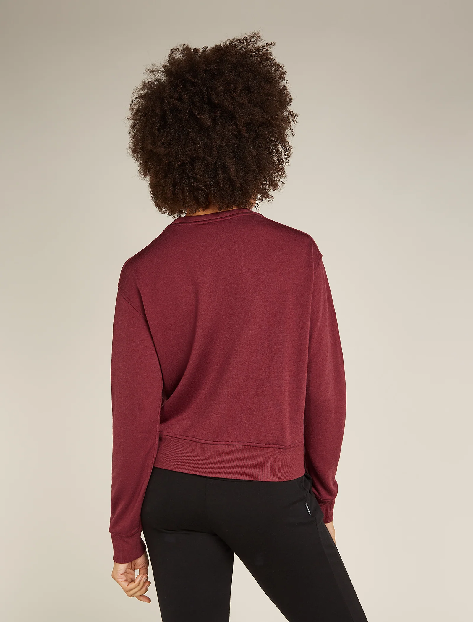 Women's Merino Blend 200 Crush Long Sleeve Sweatshirt - Image 3