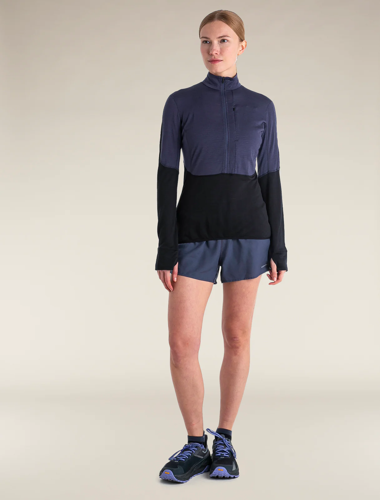 Merino Blend 200 Realfleece⢠Descender Long Sleeve Half Zip Jacket - Image 2