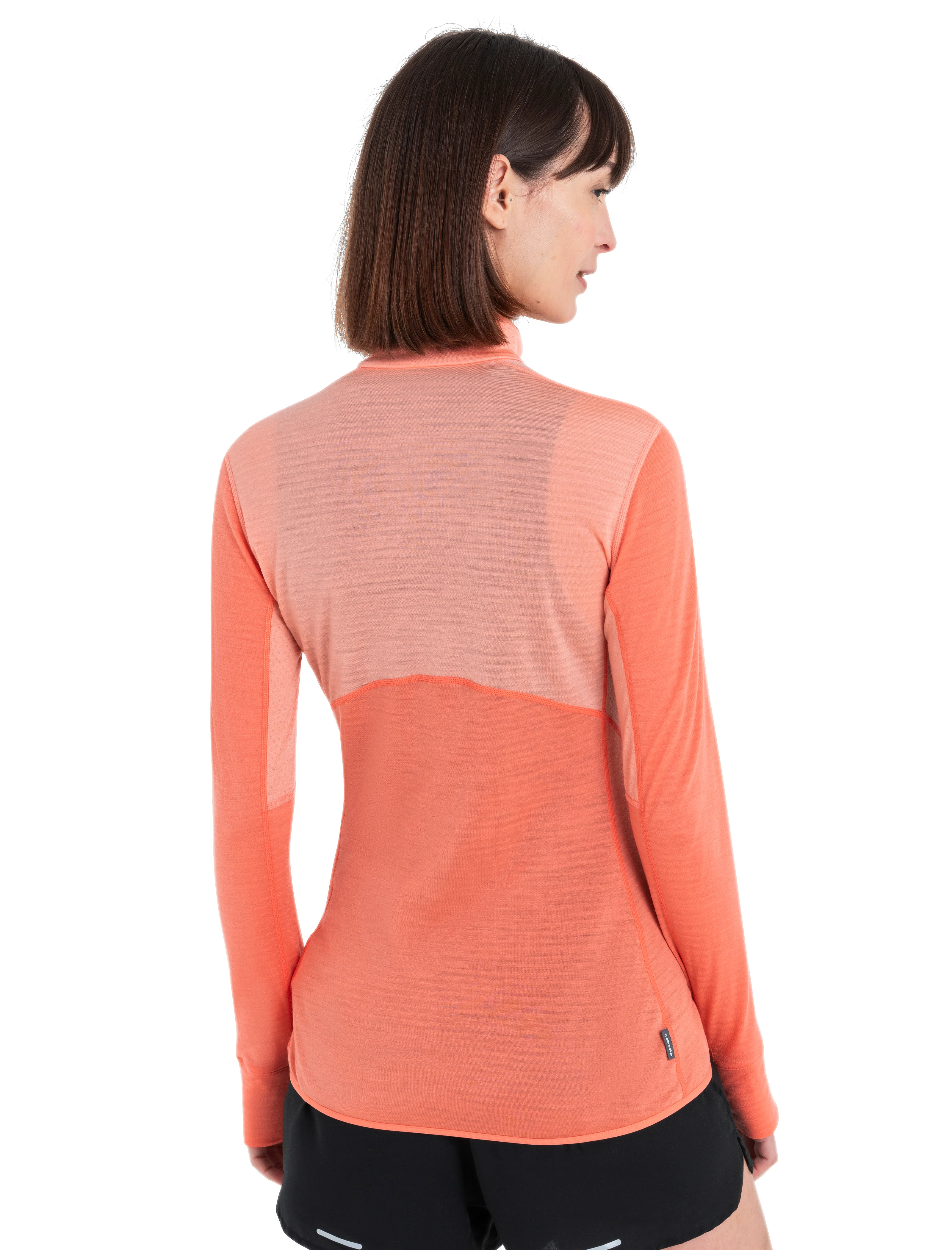 Women's Merino Blend 200 Realfleece™ Descender Long Sleeve Half Zip Jacket - Image 2