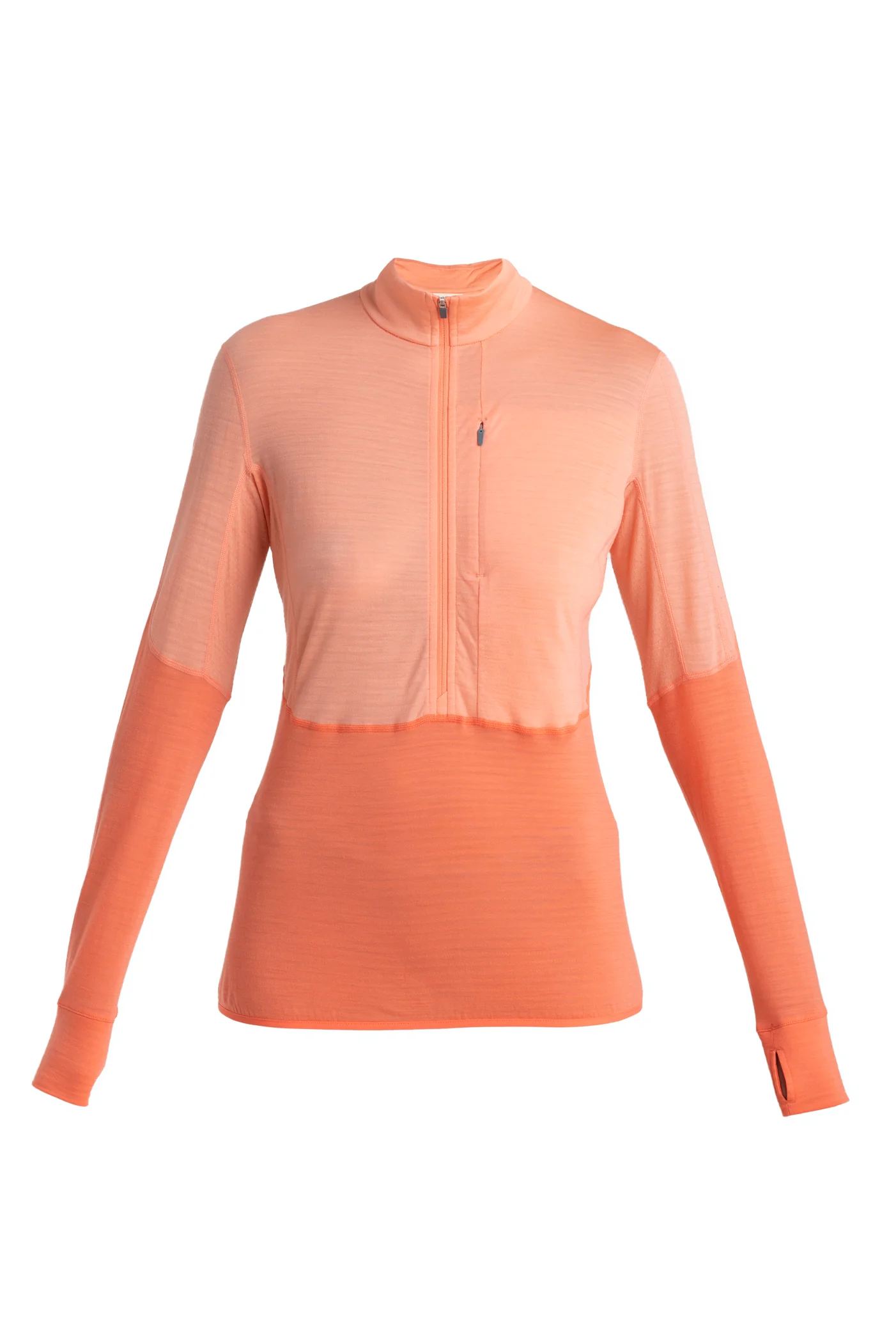 Women's Merino Blend 200 Realfleece™ Descender Long Sleeve Half Zip Jacket - Image 9
