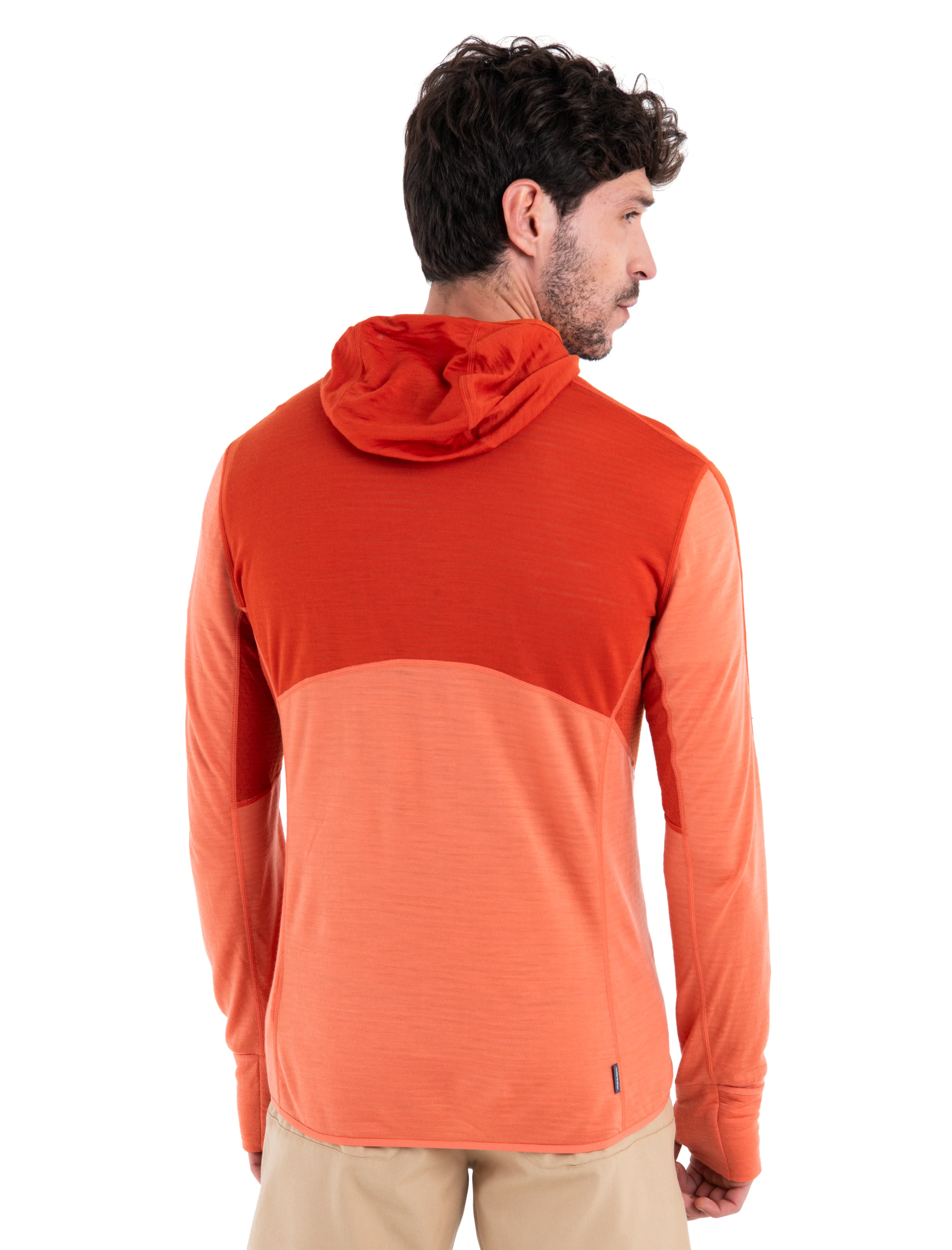 Men's Merino Blend 200 Realfleece™ Descender Long Sleeve Zip Hoodie - Image 2