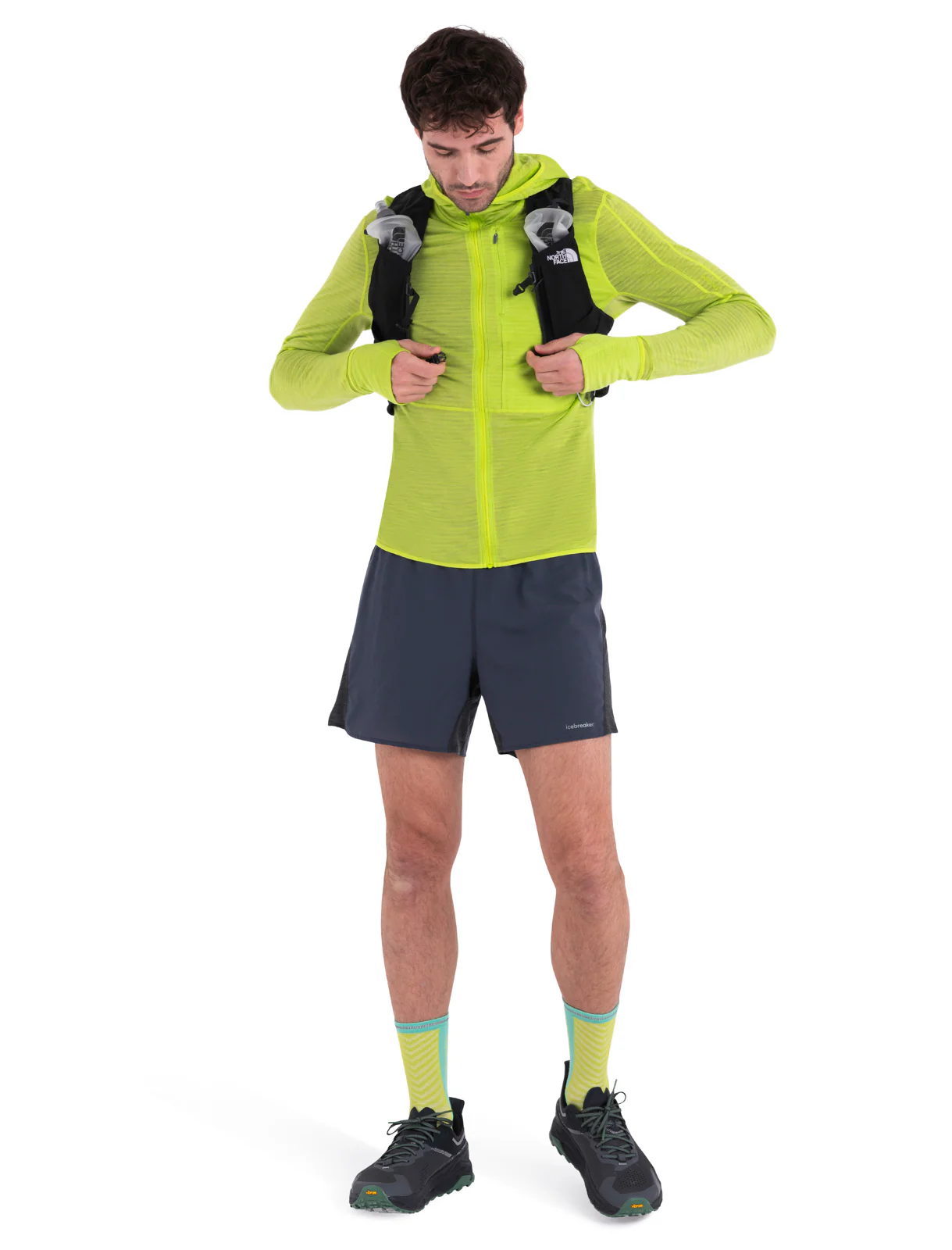 Men's Merino Blend 200 Realfleece™ Descender Long Sleeve Zip Hoodie - Image 6