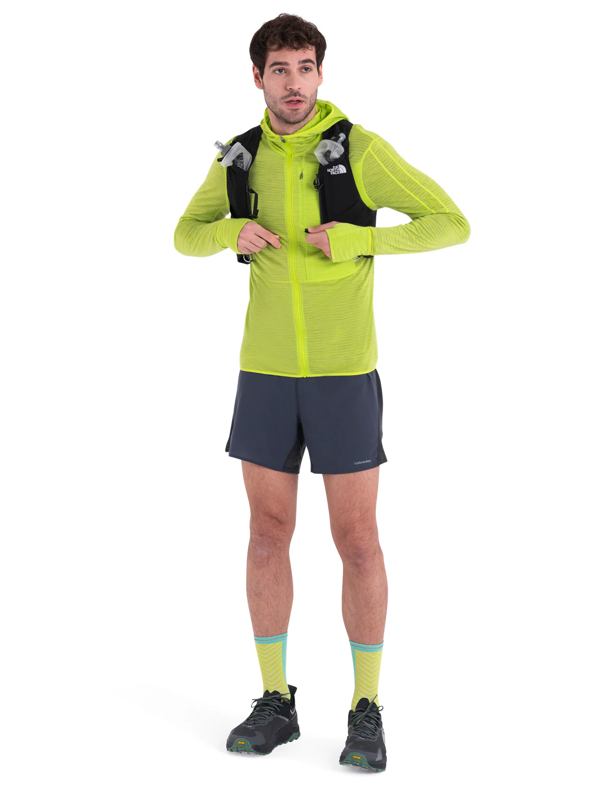 Men's Merino Blend 200 Realfleece™ Descender Long Sleeve Zip Hoodie - Image 9
