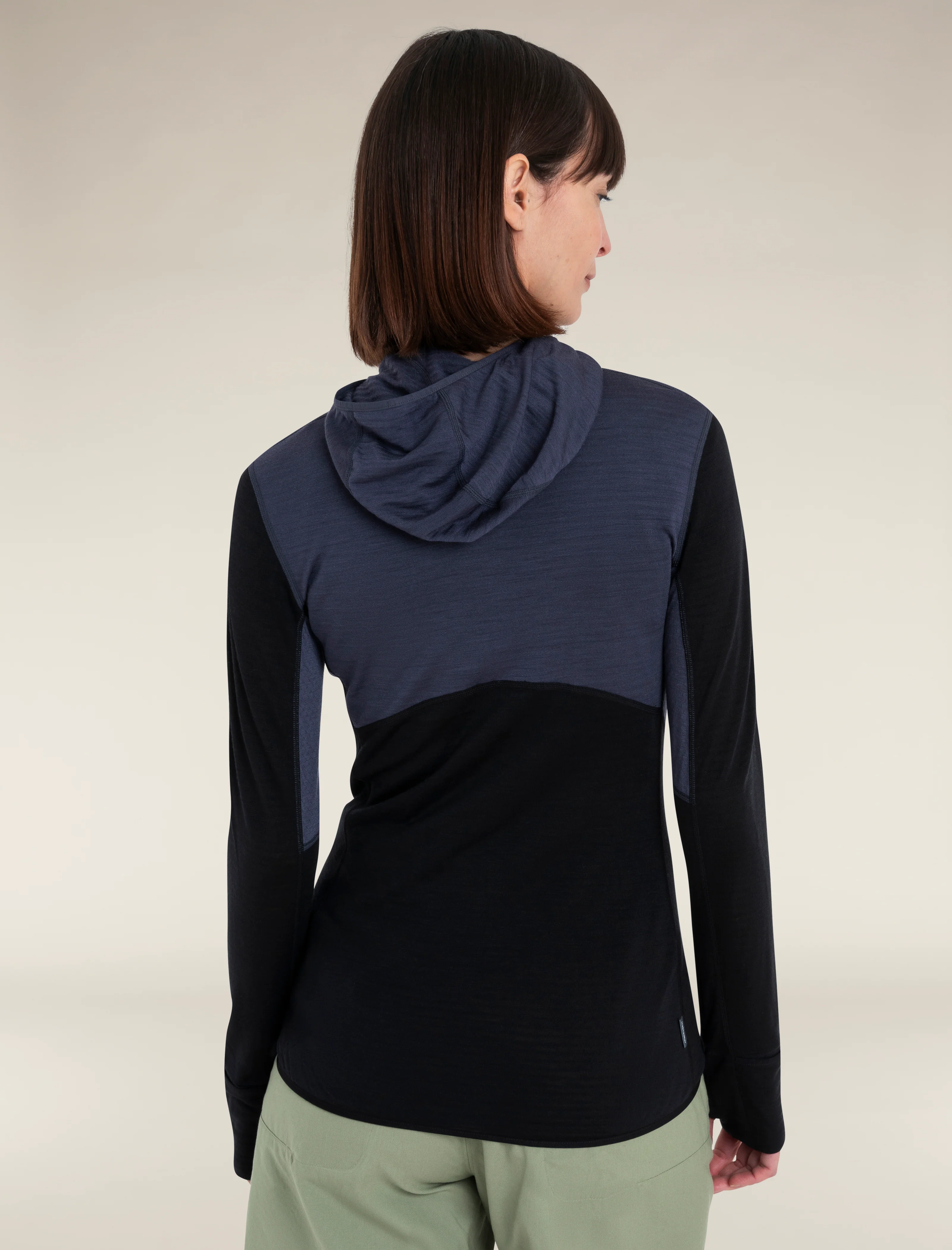 Women's Merino Blend 200 Realfleece™ Descender Long Sleeve Zip Hoodie - Image 2