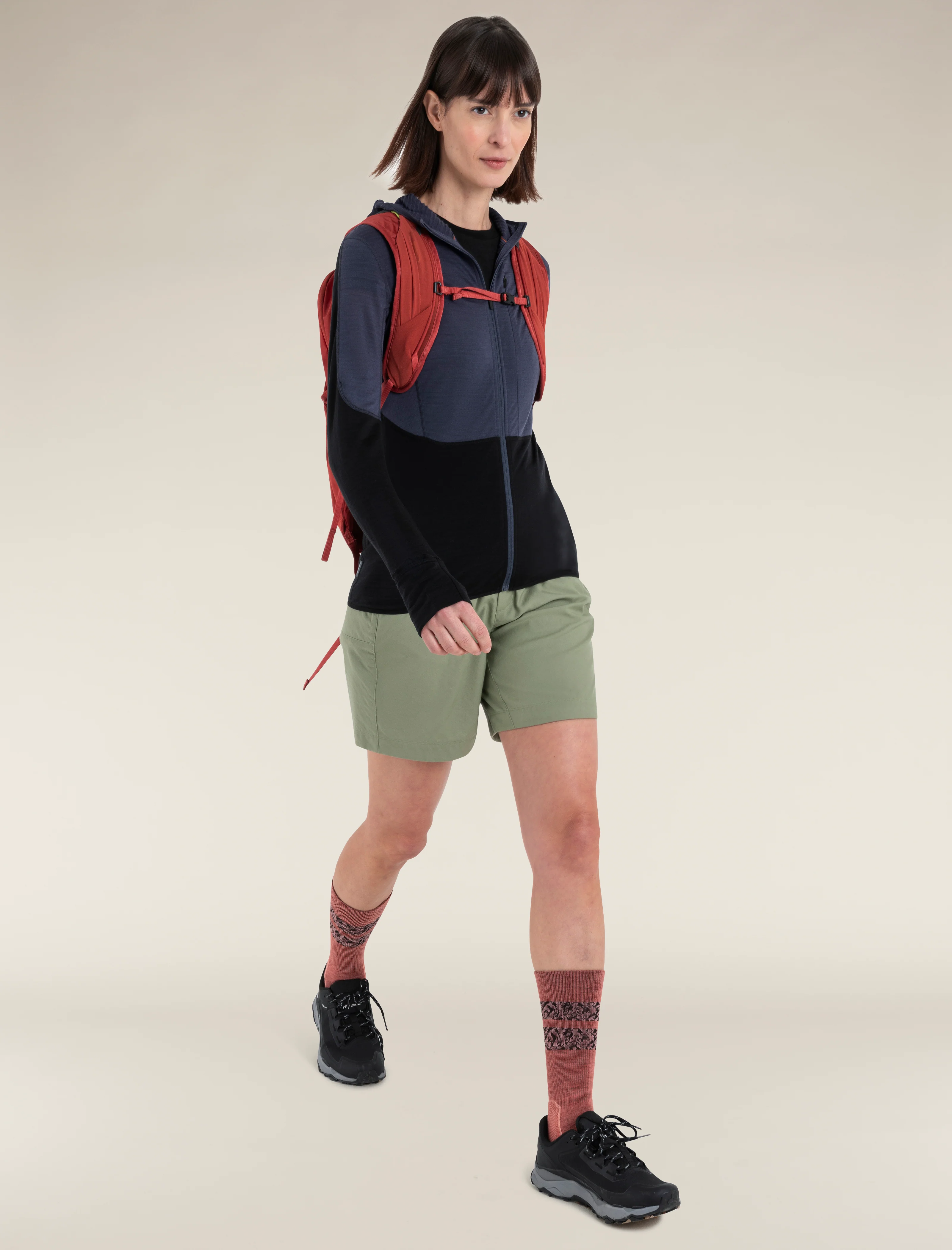Women's Merino Blend 200 Realfleece™ Descender Long Sleeve Zip Hoodie - Image 4