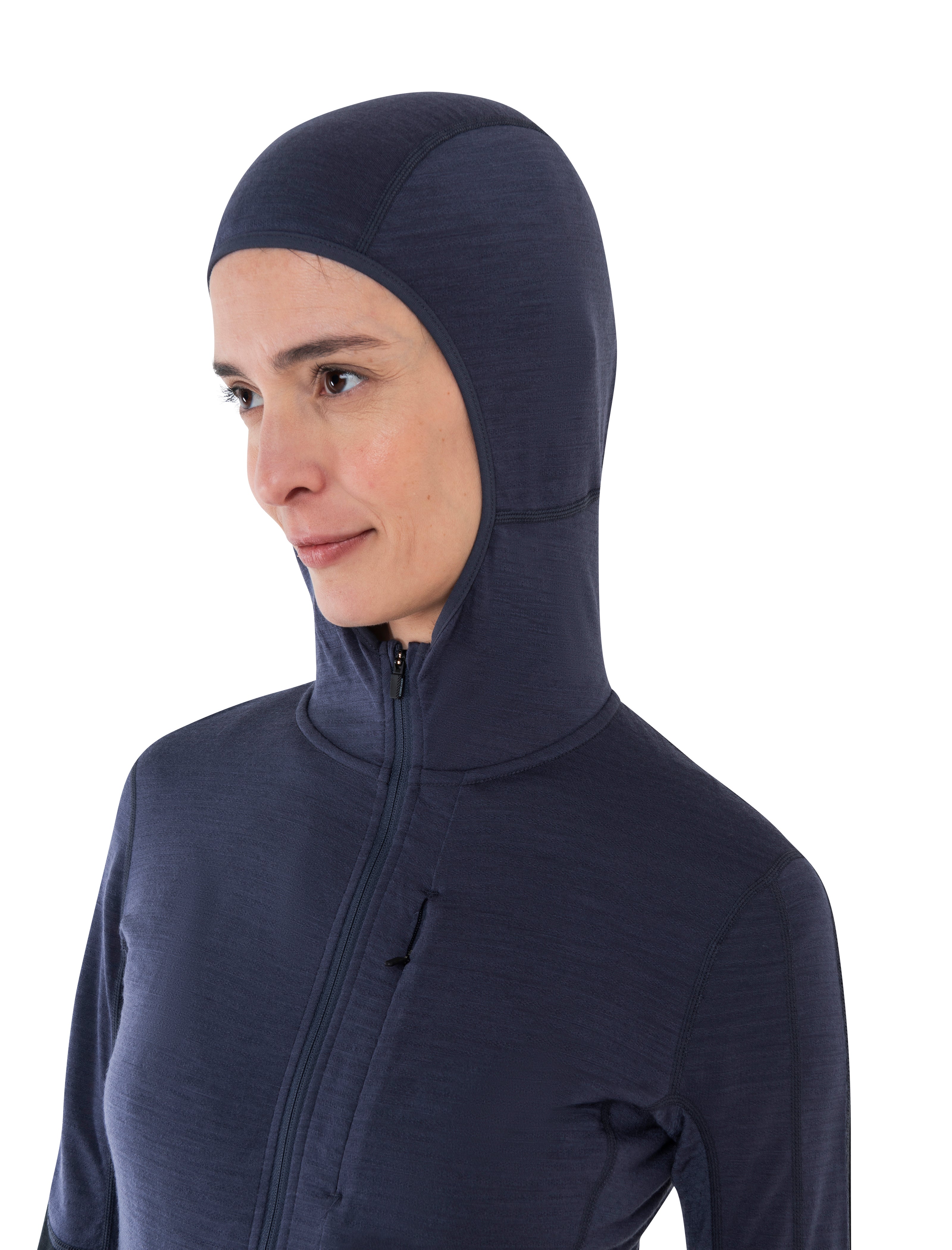Women's Merino Blend 200 Realfleece™ Descender Long Sleeve Zip Hoodie - Image 5