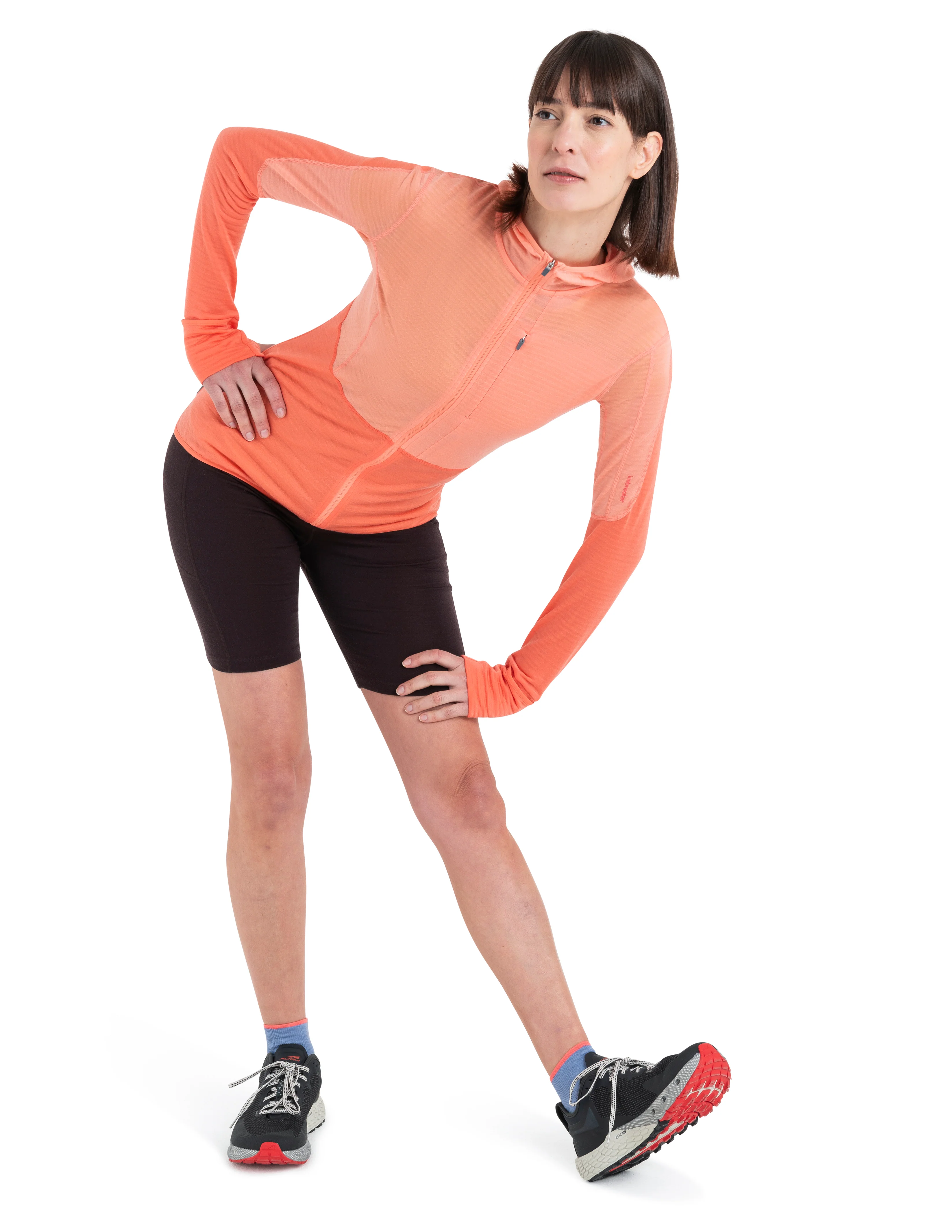 Women's Merino Blend 200 Realfleece™ Descender Long Sleeve Zip Hoodie - Image 4