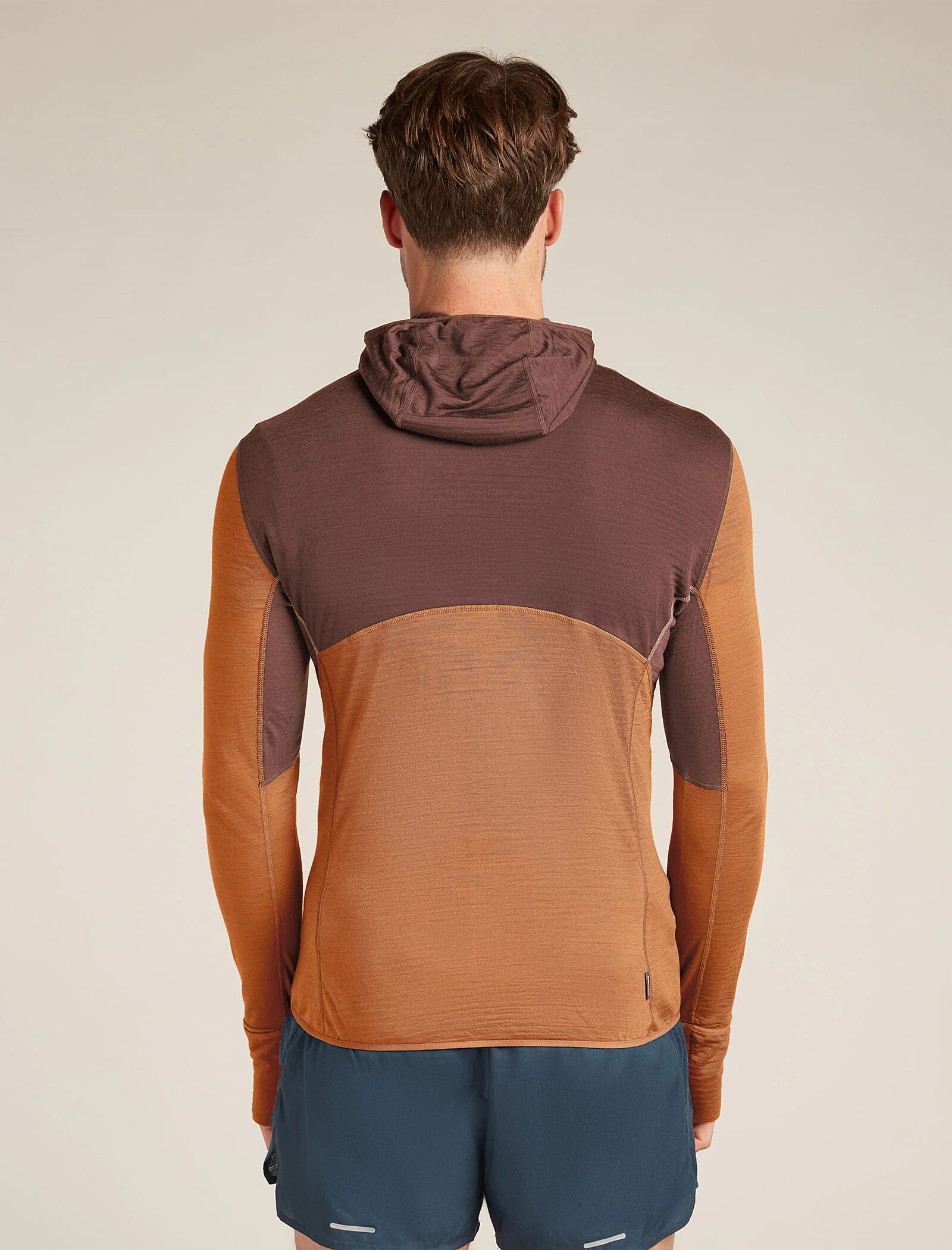 Men's Merino Blend 200 Realfleece™ Descender Long Sleeve Zip Hoodie - Image 2