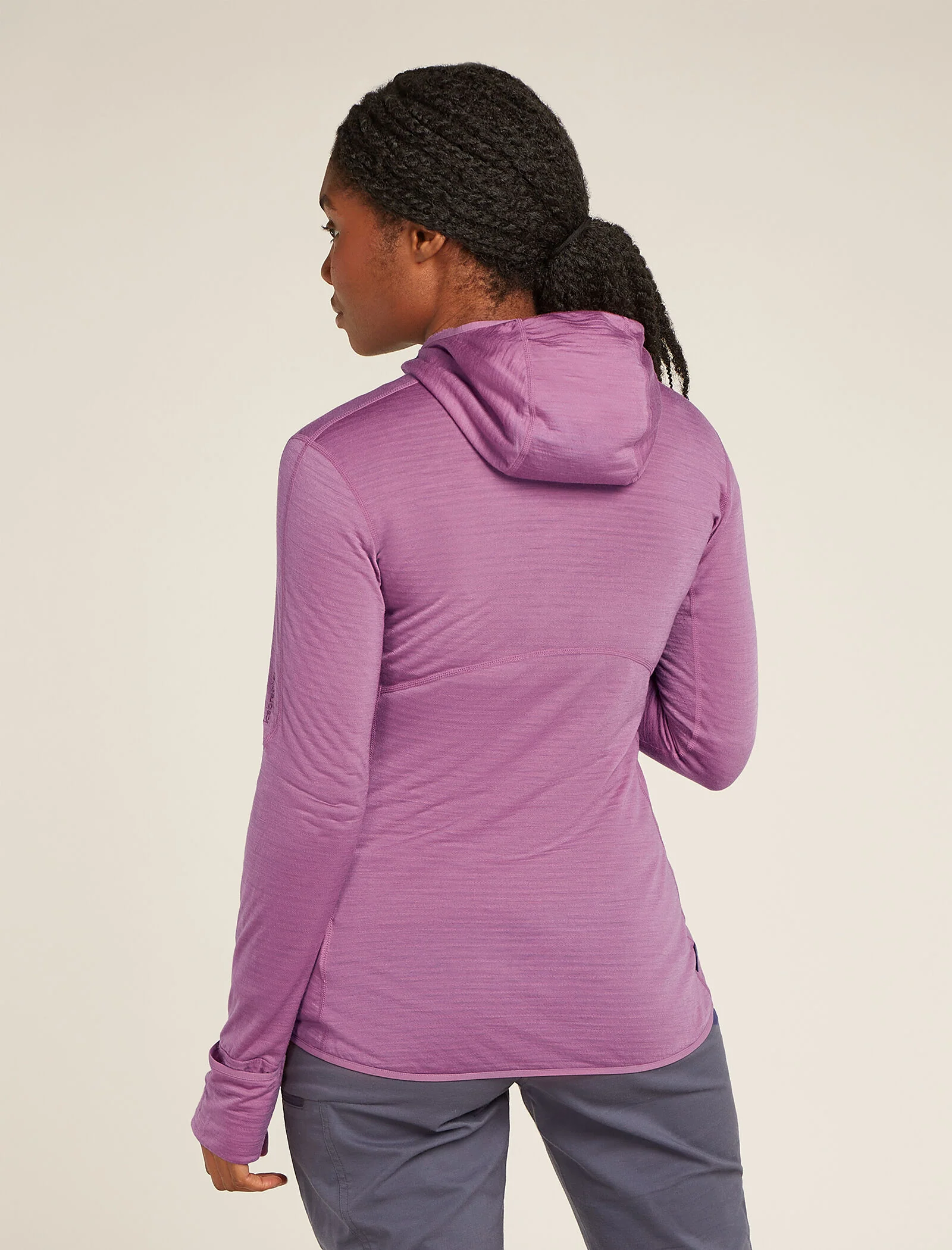 Women's Merino Blend 200 Realfleece™ Descender Long Sleeve Zip Hoodie - Image 2