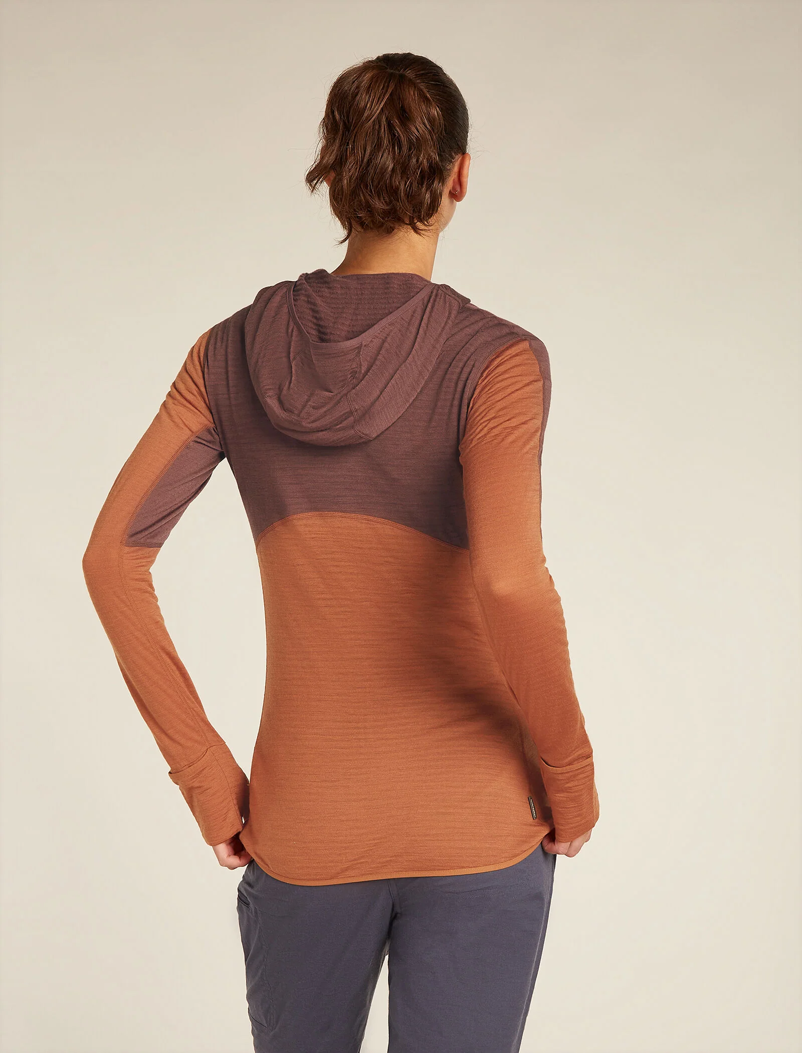 Women's Merino Blend 200 Realfleece™ Descender Long Sleeve Zip Hoodie - Image 2