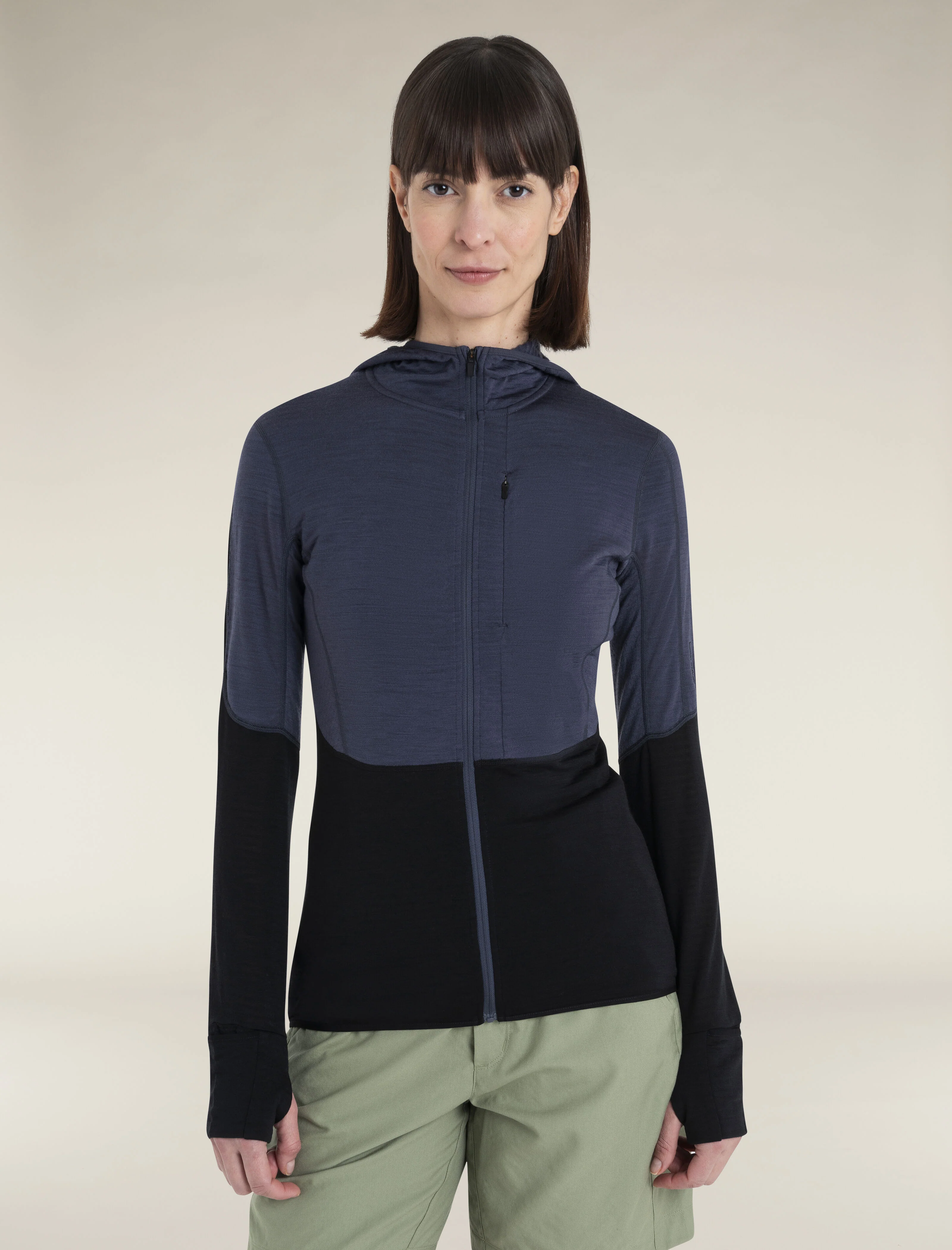 Women's Merino Blend 200 Realfleece™ Descender Long Sleeve Zip Hoodie