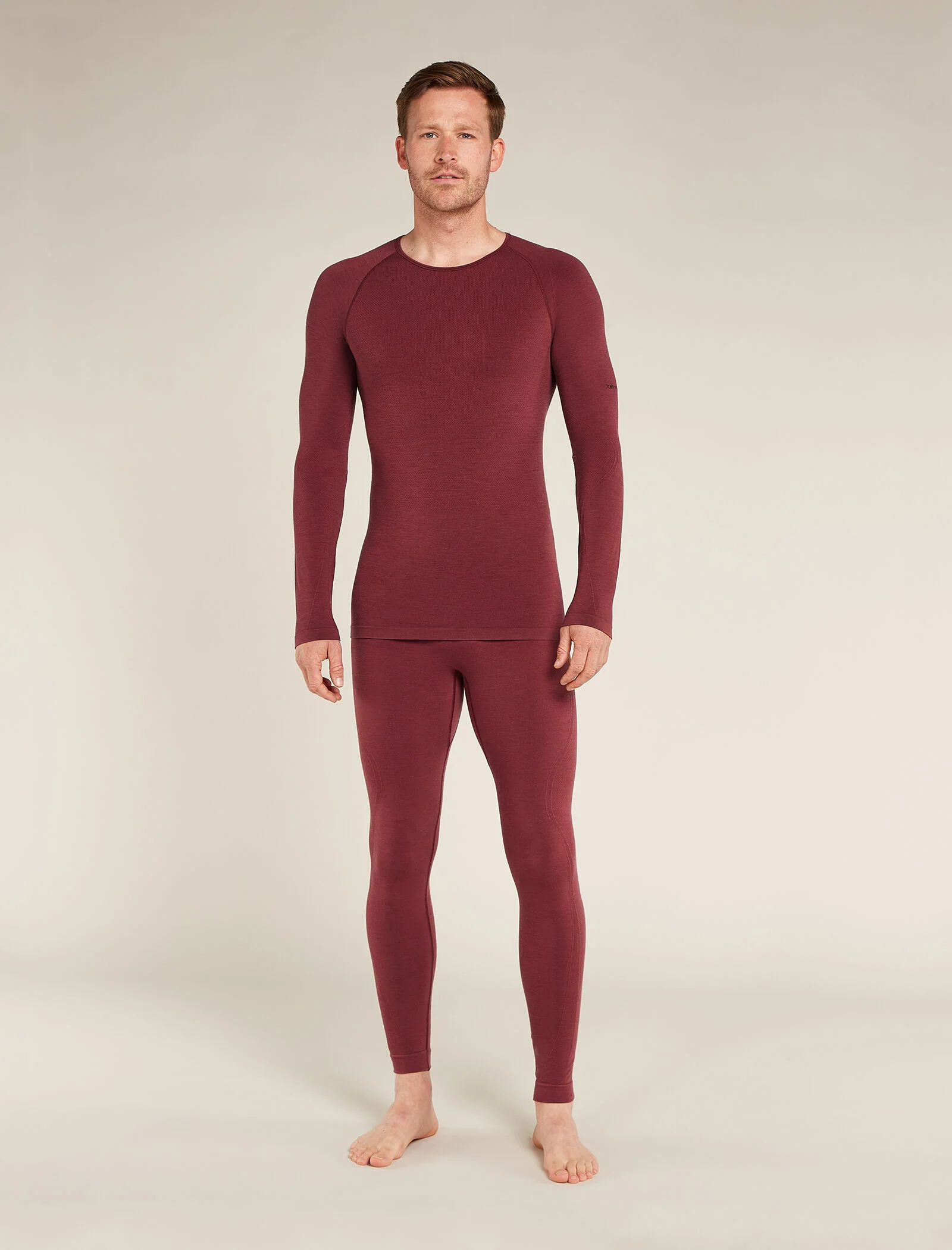 Men's Merino Blend 260 ZoneKnit™ Seamless 27" Tights - Image 3