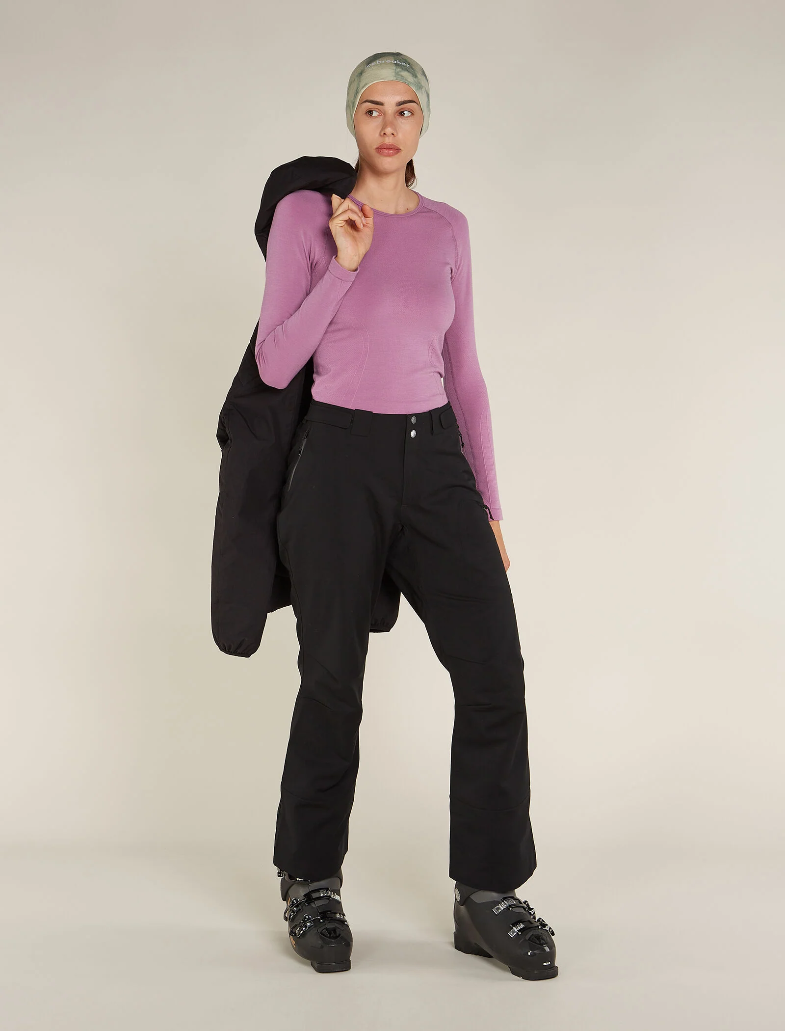 Women's Merino Blend 260 ZoneKnit™ Seamless Long Sleeve Crew Thermal Top - Image 4