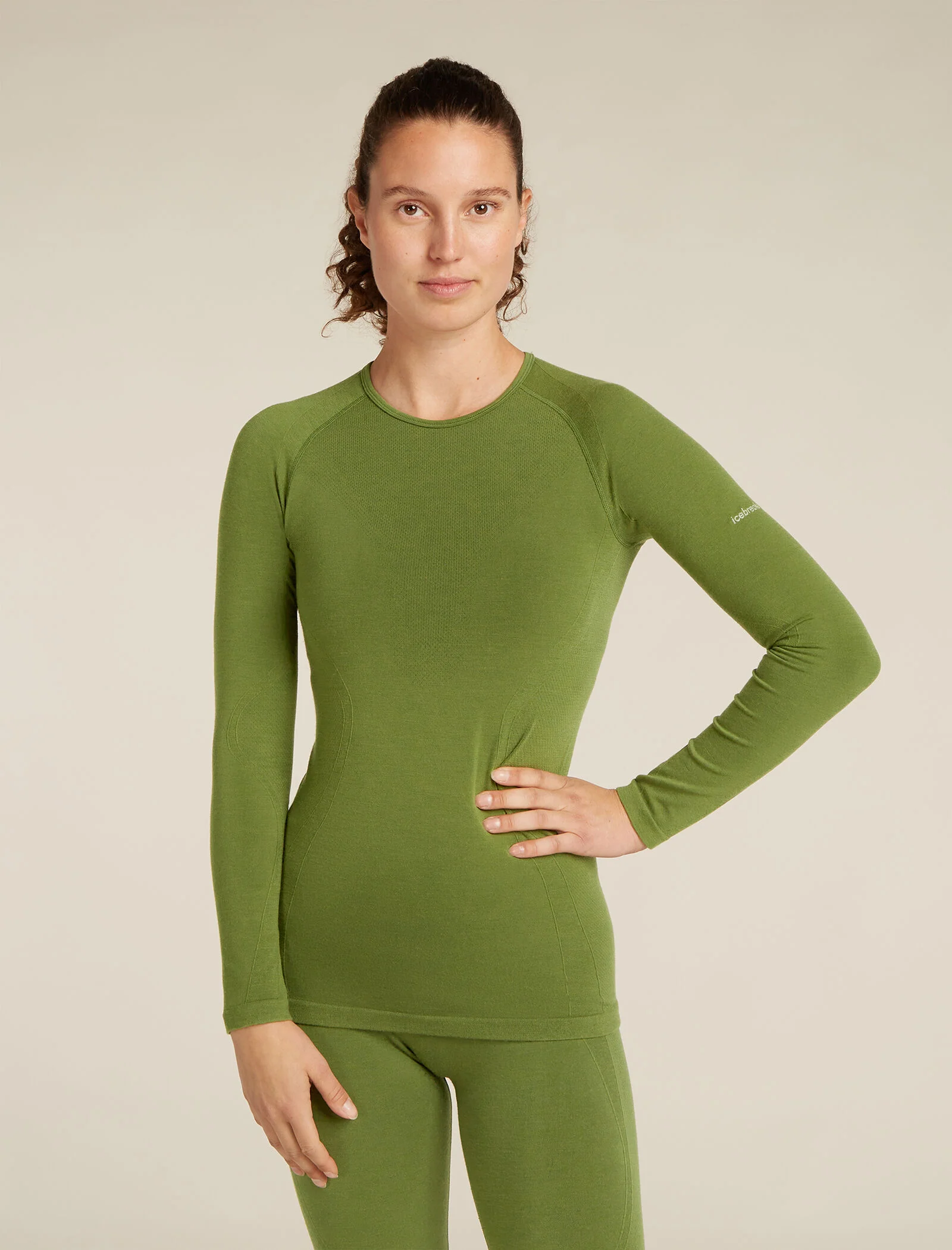 Women's Merino Blend 260 ZoneKnit™ Seamless Long Sleeve Crew Thermal Top