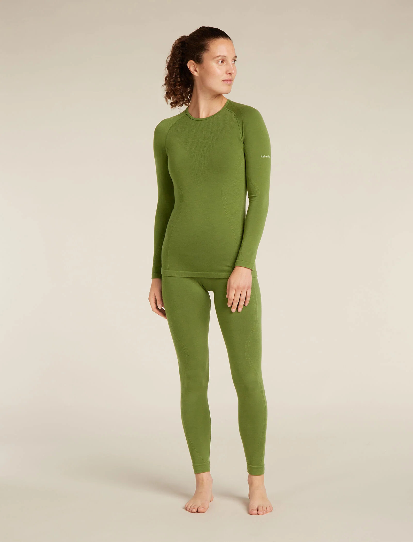 Women's Merino Blend 260 ZoneKnit™ Seamless Long Sleeve Crew Thermal Top - Image 3